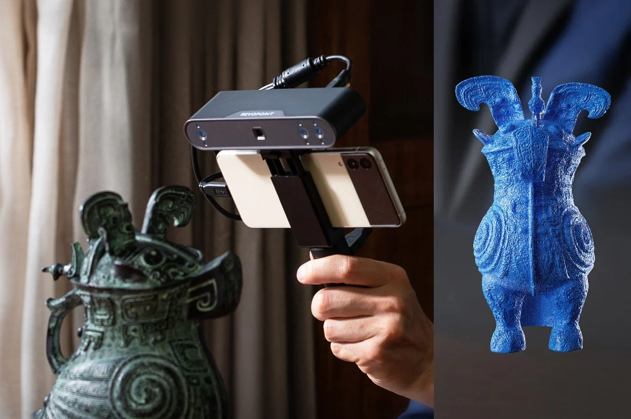 REVOPOINT POP 3，3D scanner，three-dimensional model，