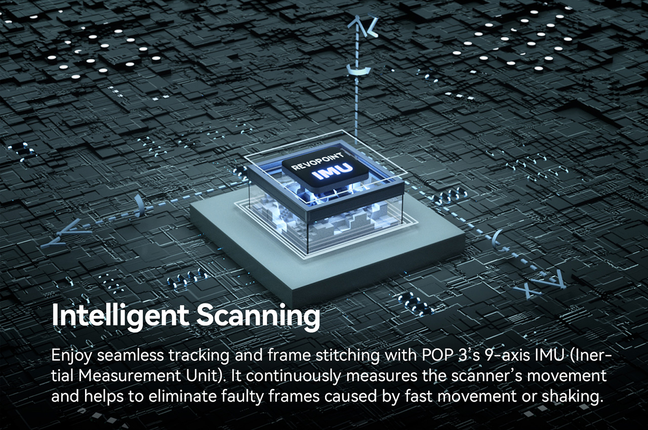 REVOPOINT POP 3，3D scanner，three-dimensional model，