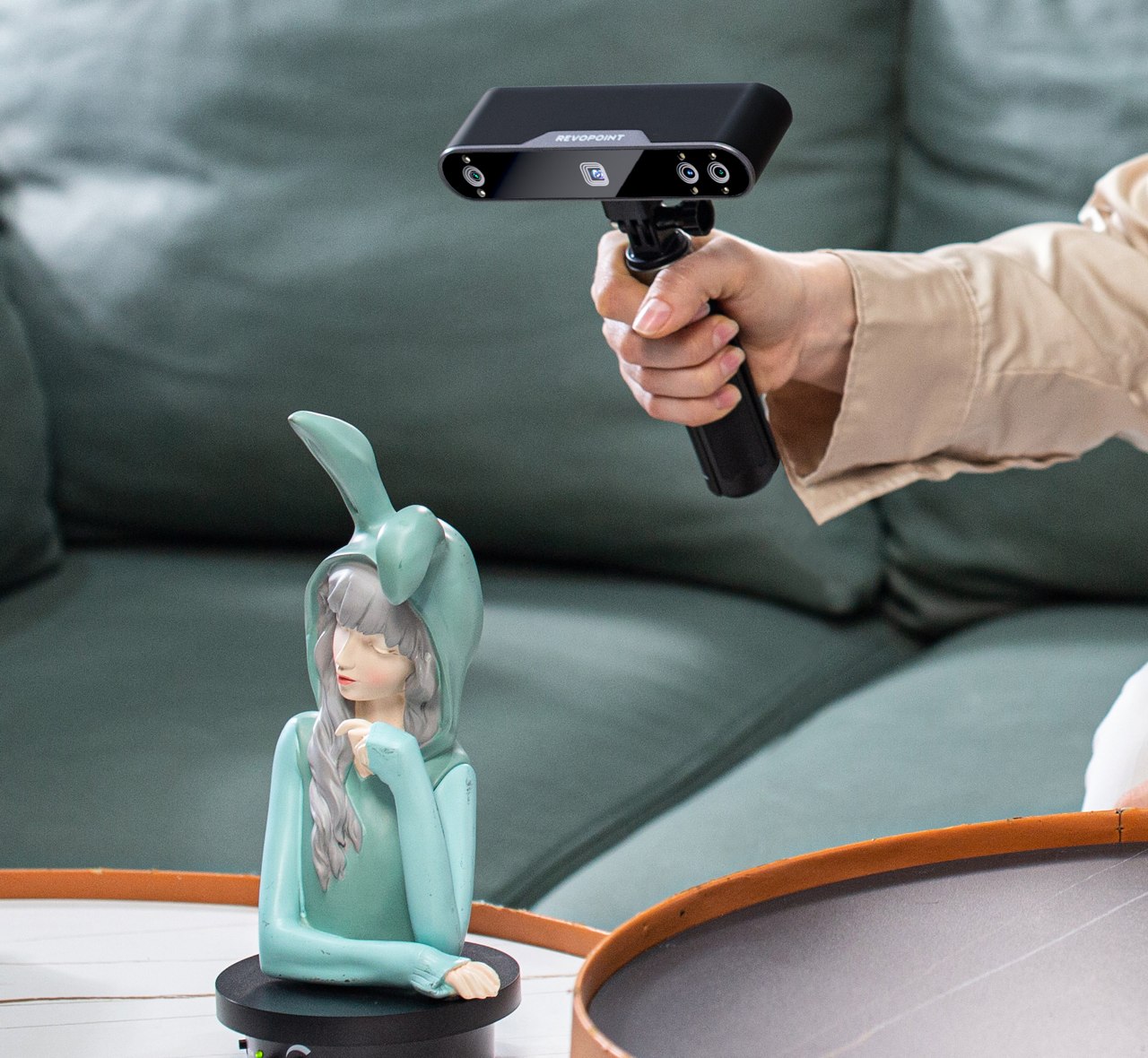 REVOPOINT POP 3，3D scanner，three-dimensional model，