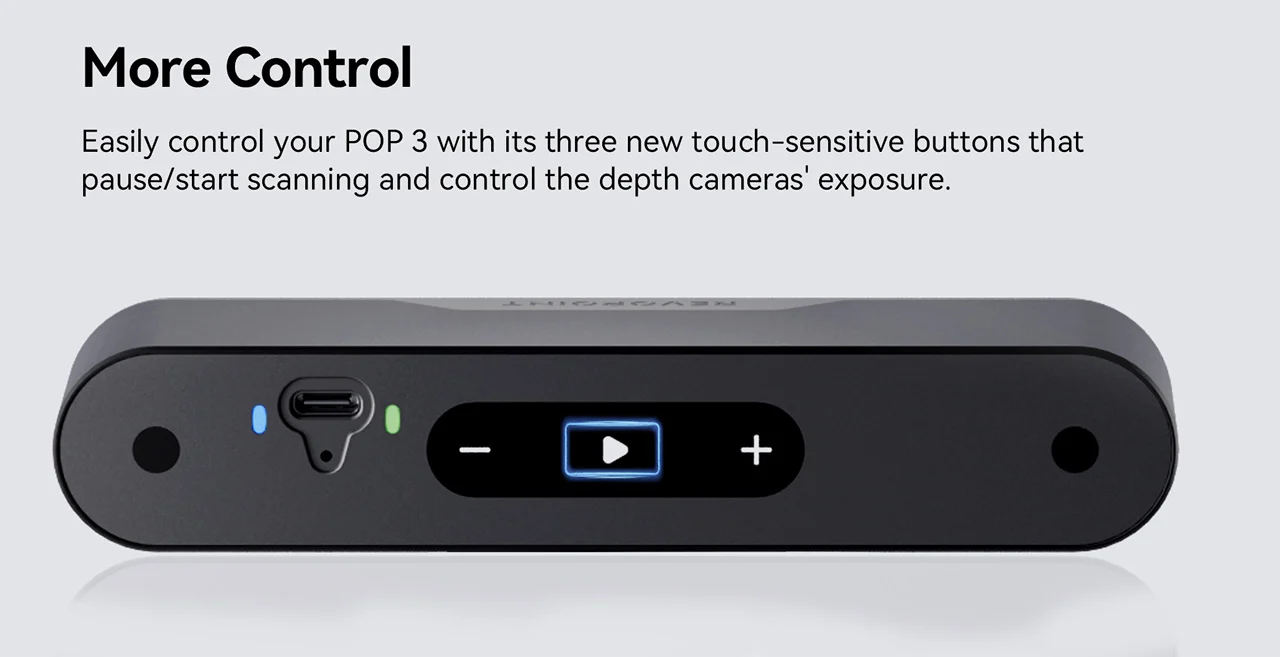 REVOPOINT POP 3，3D scanner，three-dimensional model，