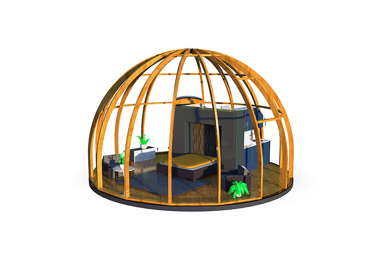 SpherEscape，Tent，Outdoor equipment，spherical tent，