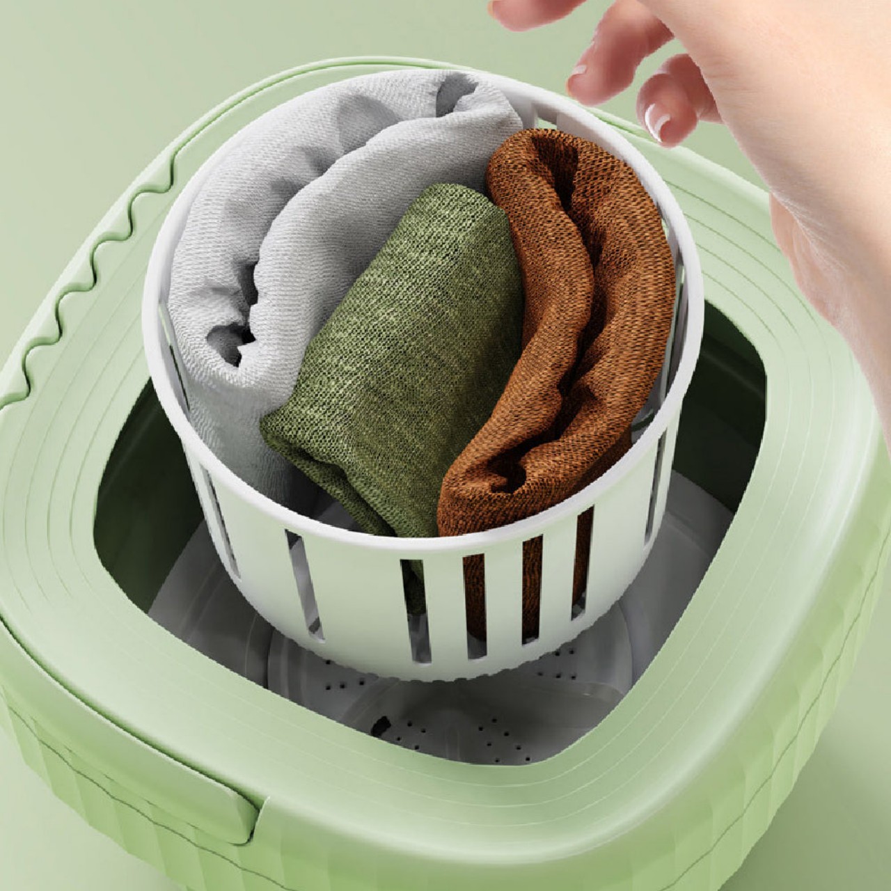 G-Soak，Washing machine，Foldable，small home appliances，