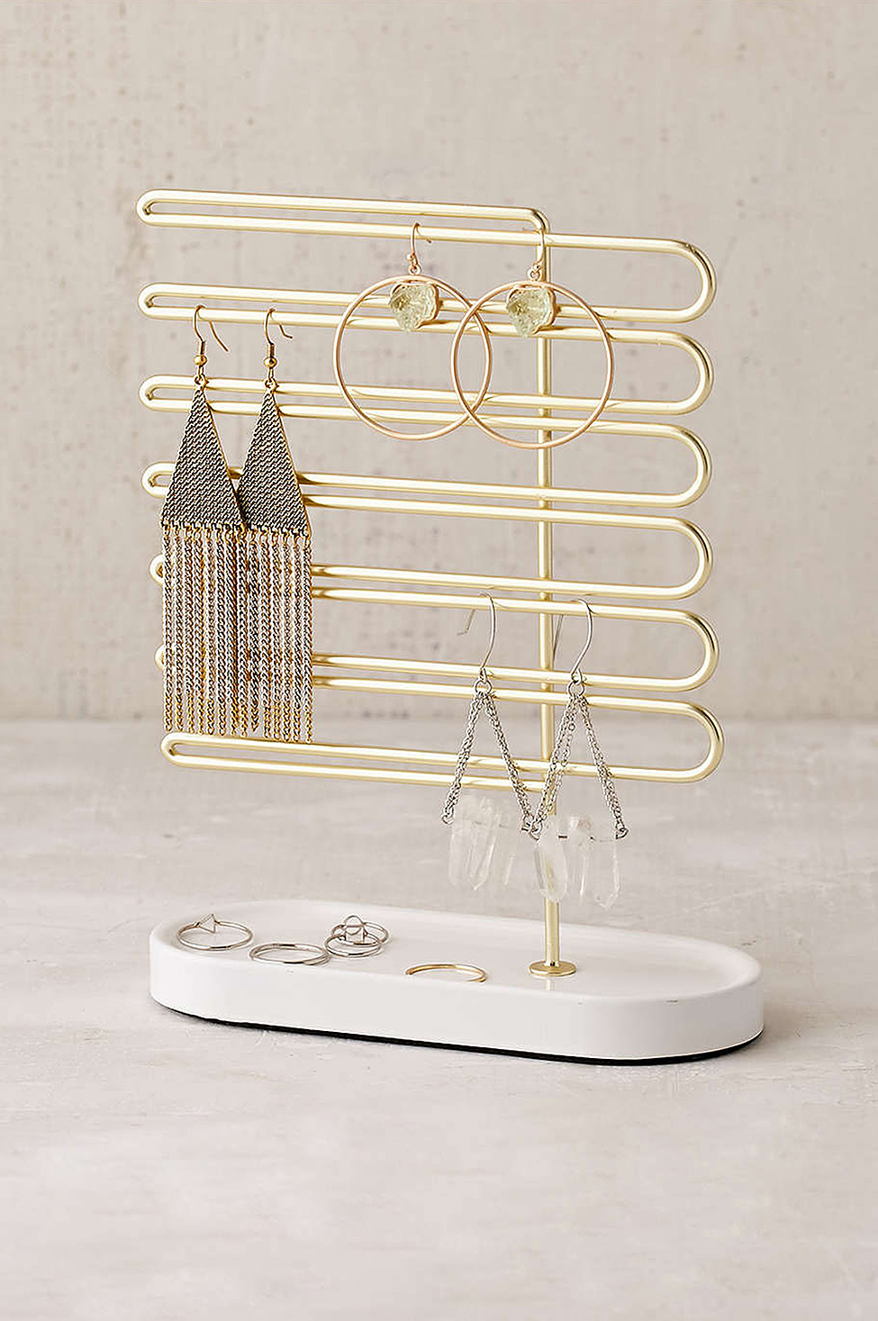 Umbra brand，TRINKET，Jewelry Earring frame，Metal，Powder coating，