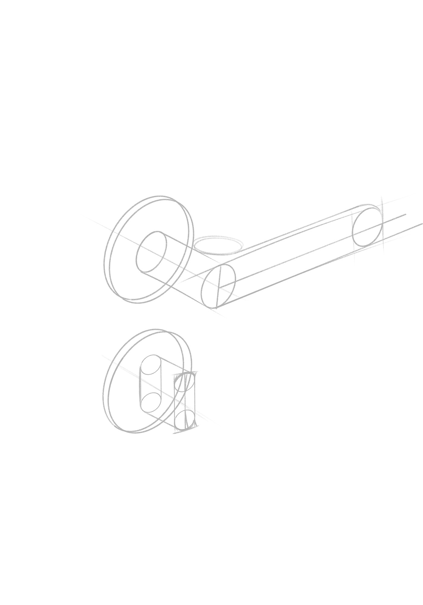 industrial design，Procreate，Product board drawing，