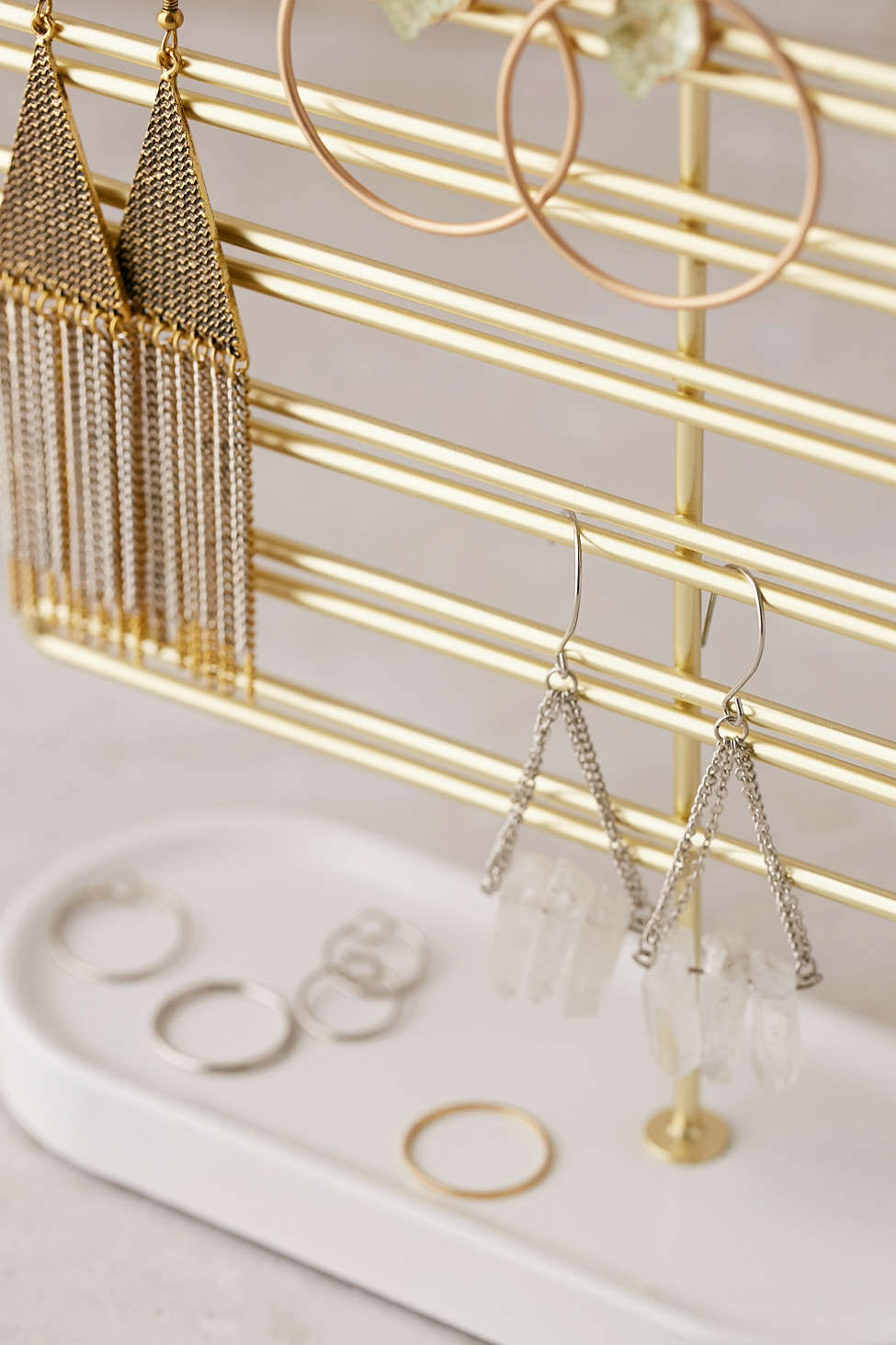 Umbra brand，TRINKET，Jewelry Earring frame，Metal，Powder coating，