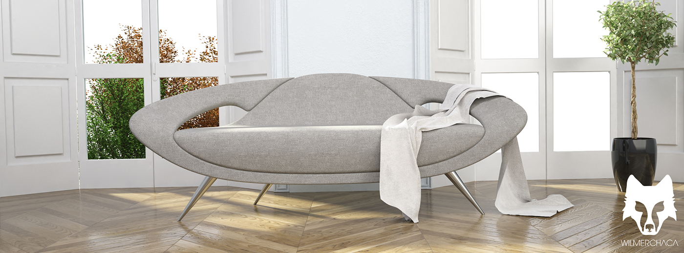 Andromeda，chair，grey，