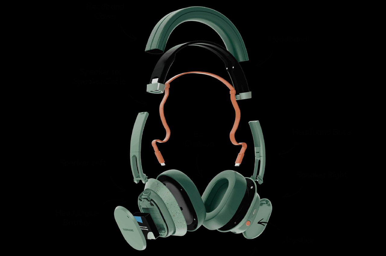 headset，industrial design，product design，Design，Fairphone，