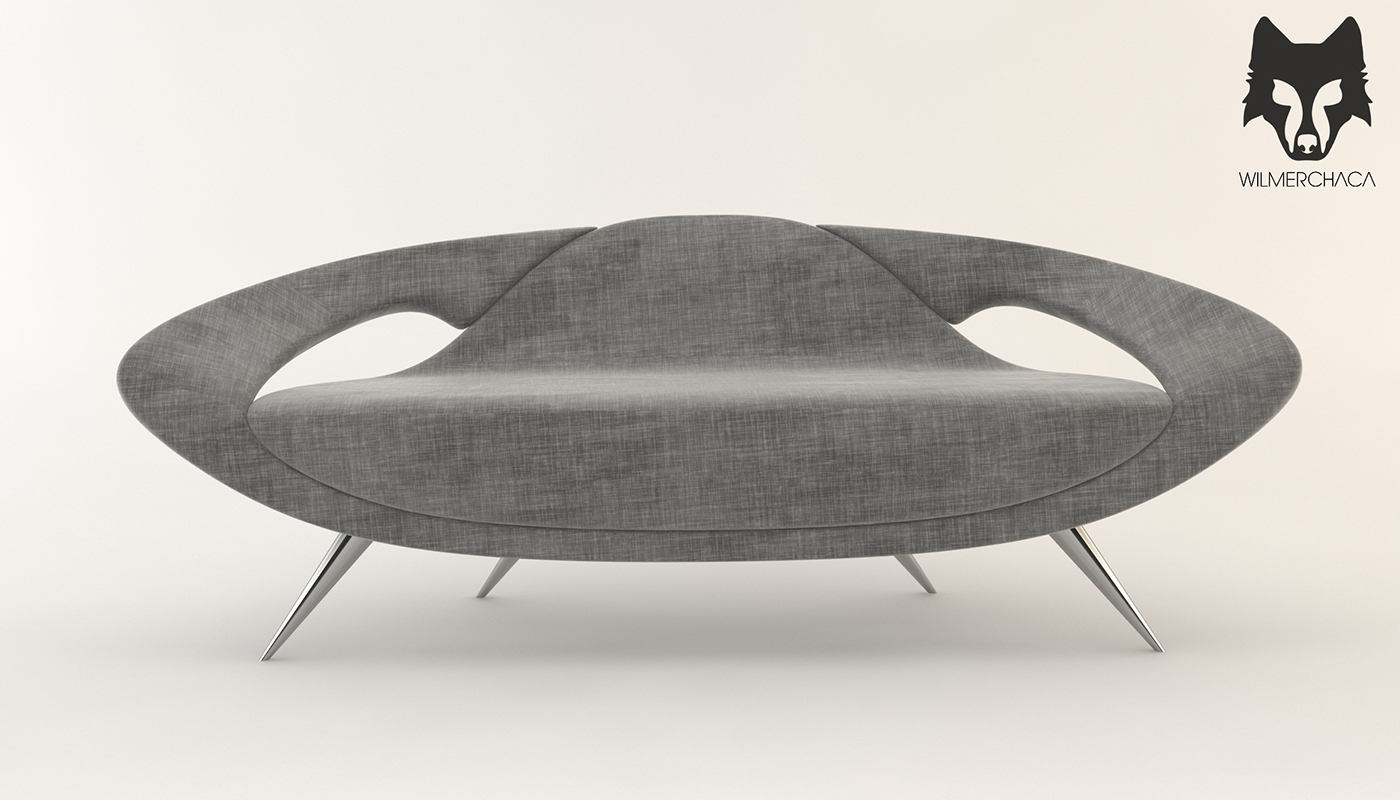 Andromeda，chair，grey，