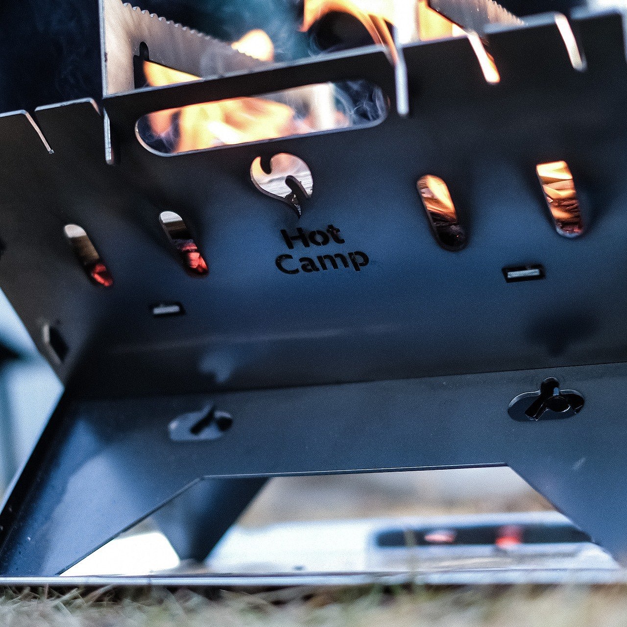 bonfire，camping，Simple，combination，