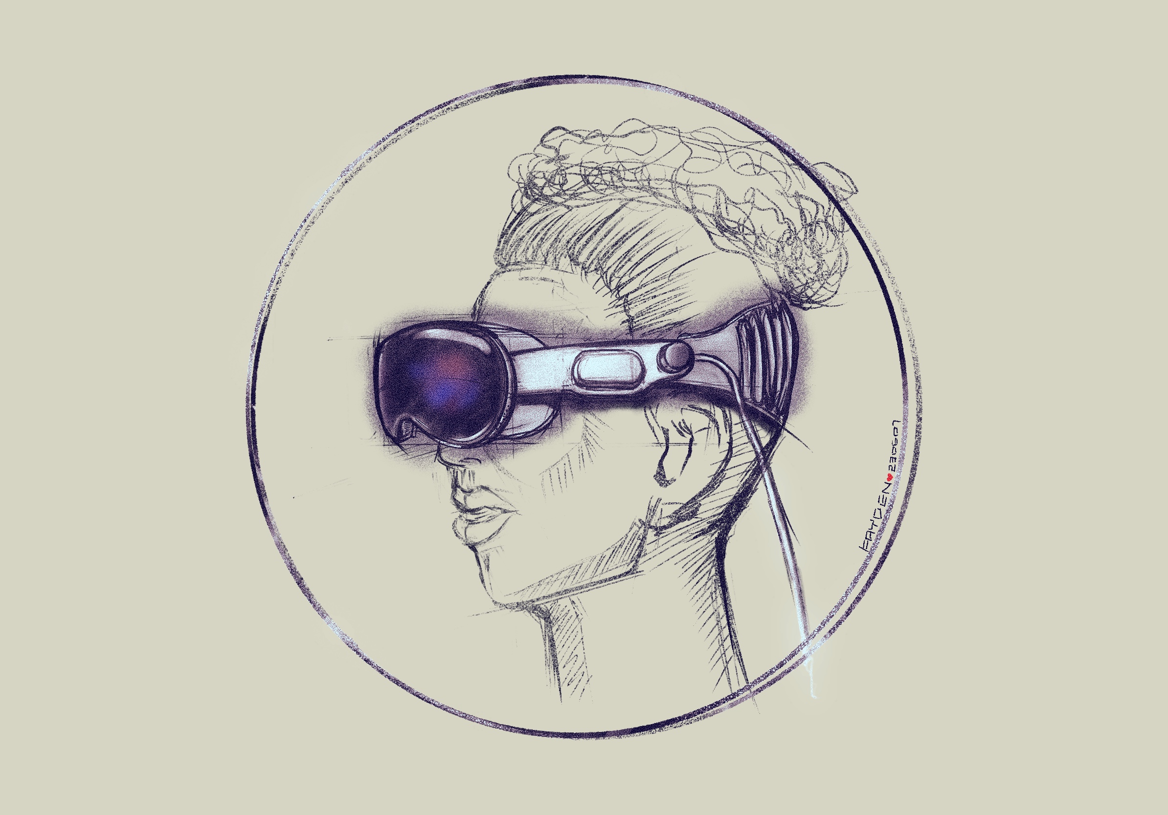 Hand drawn industrial design，Ubee ，record，self-taught，Procreate，