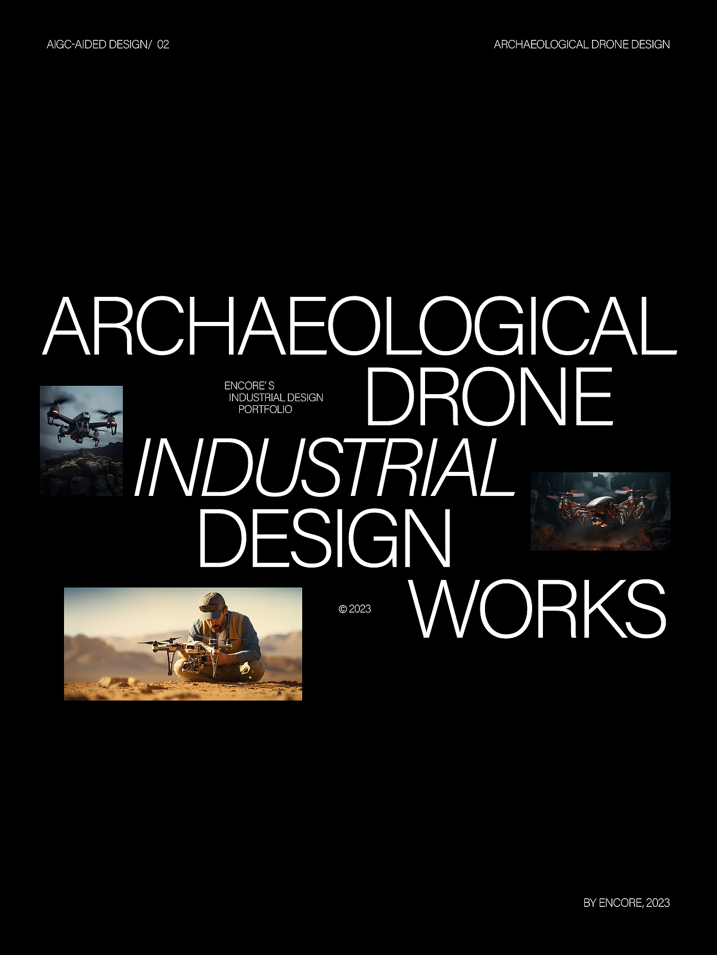 AIGC，ai，无人机，考古，作品集，智能，摄影，