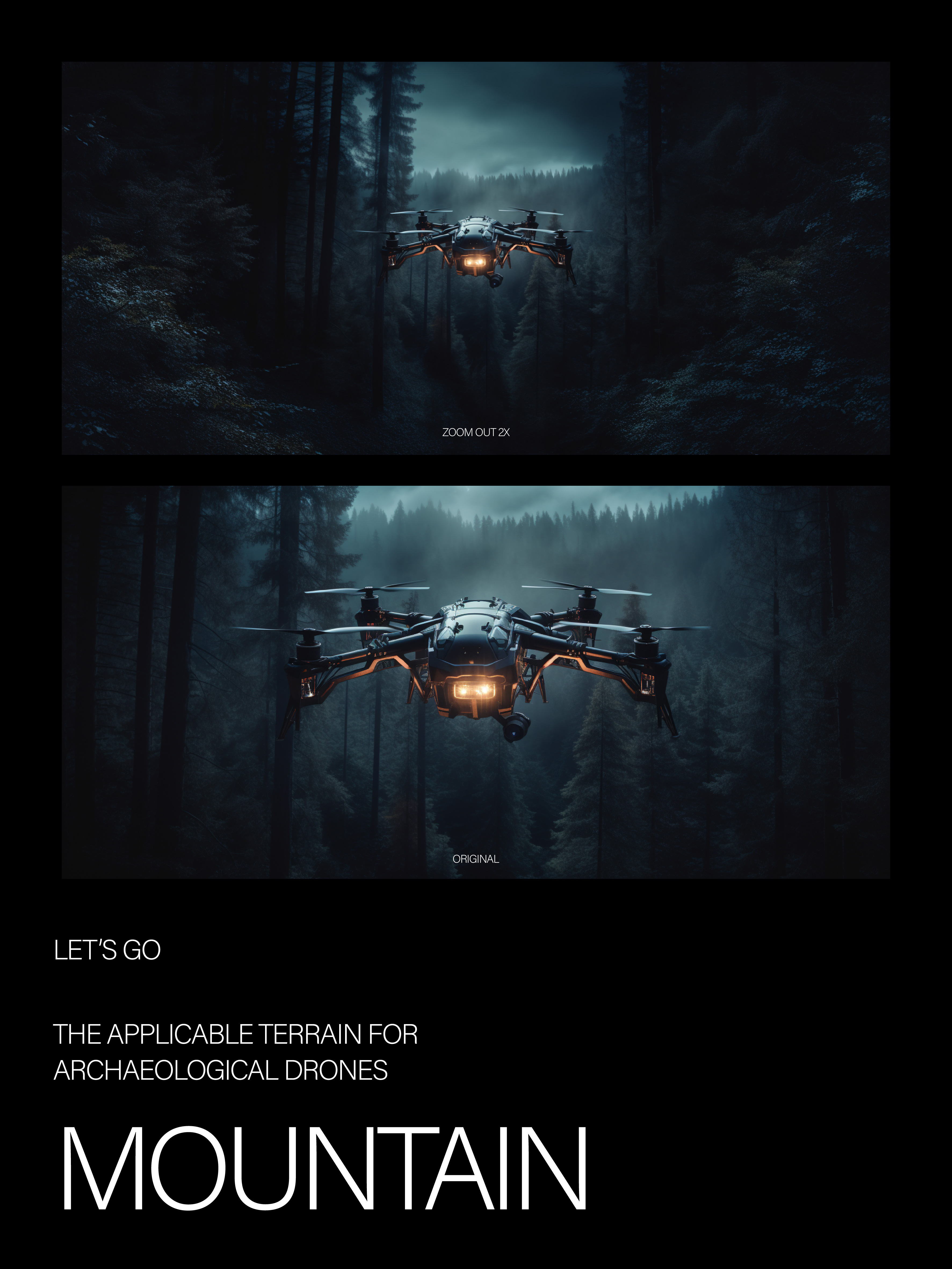 AIGC，ai，UAV，Archaeology，sample reels，intelligence，Photography，