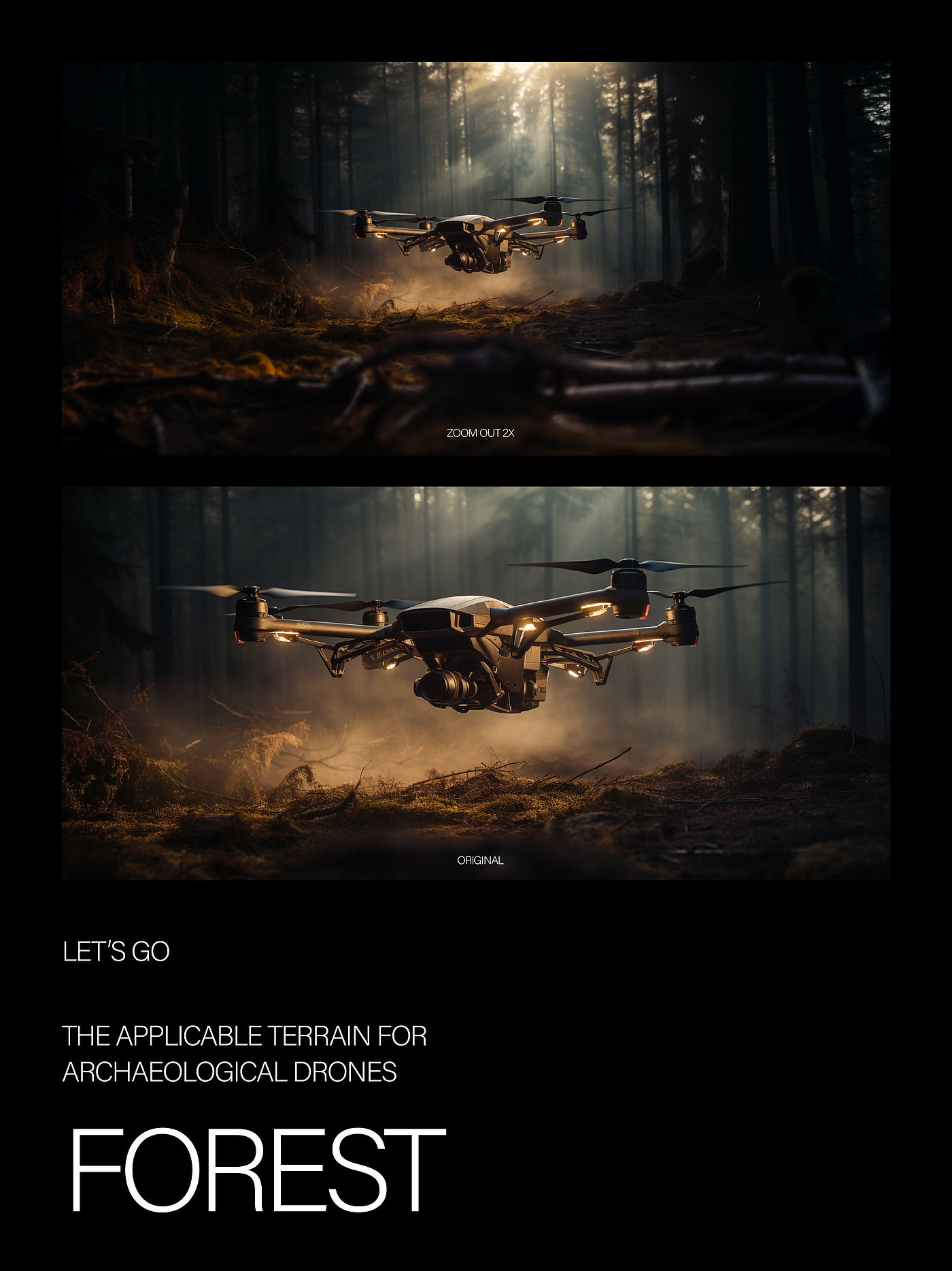 AIGC，ai，UAV，Archaeology，sample reels，intelligence，Photography，