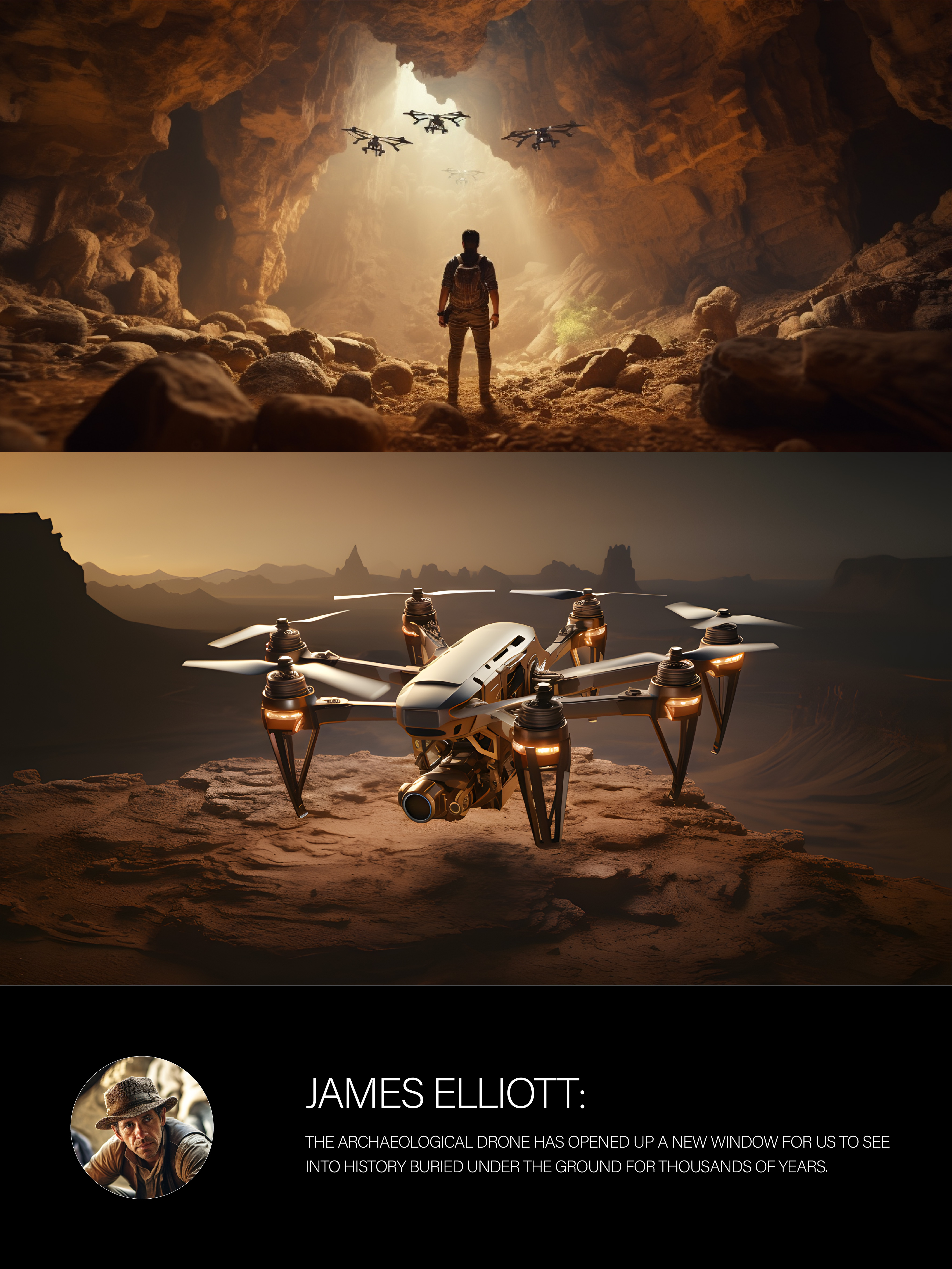 AIGC，ai，UAV，Archaeology，sample reels，intelligence，Photography，