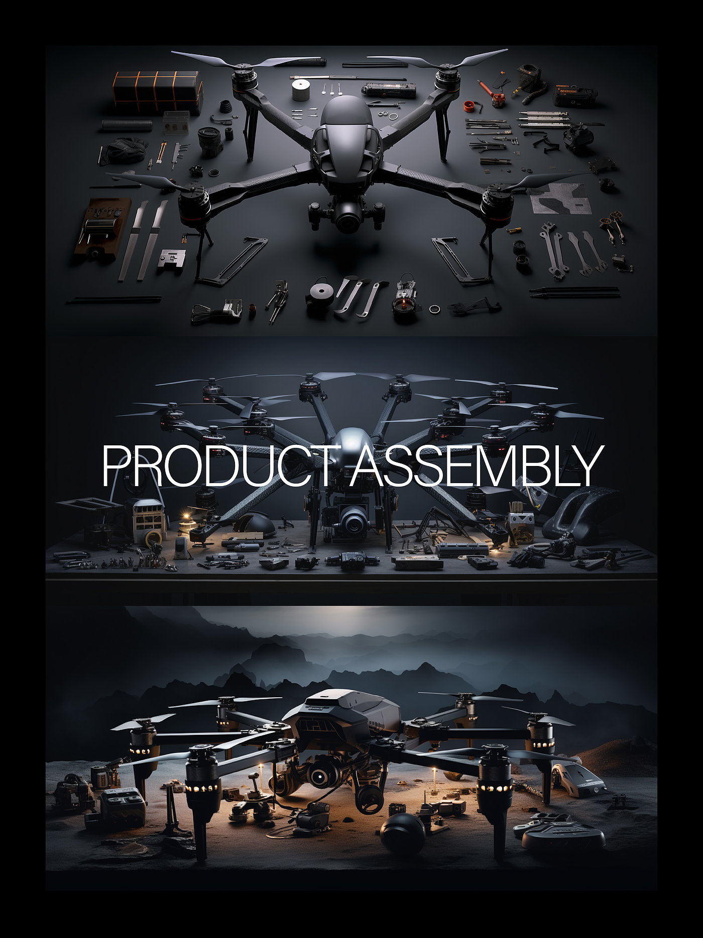 AIGC，ai，UAV，Archaeology，sample reels，intelligence，Photography，