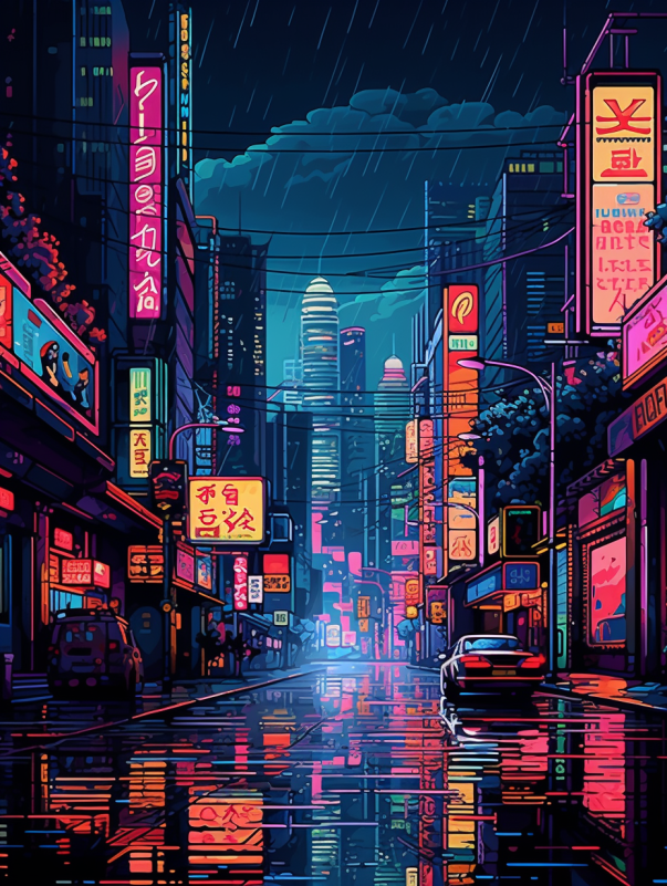 midjourney，Midjourney keywords，Spell，AICG，Illustration，pixel，