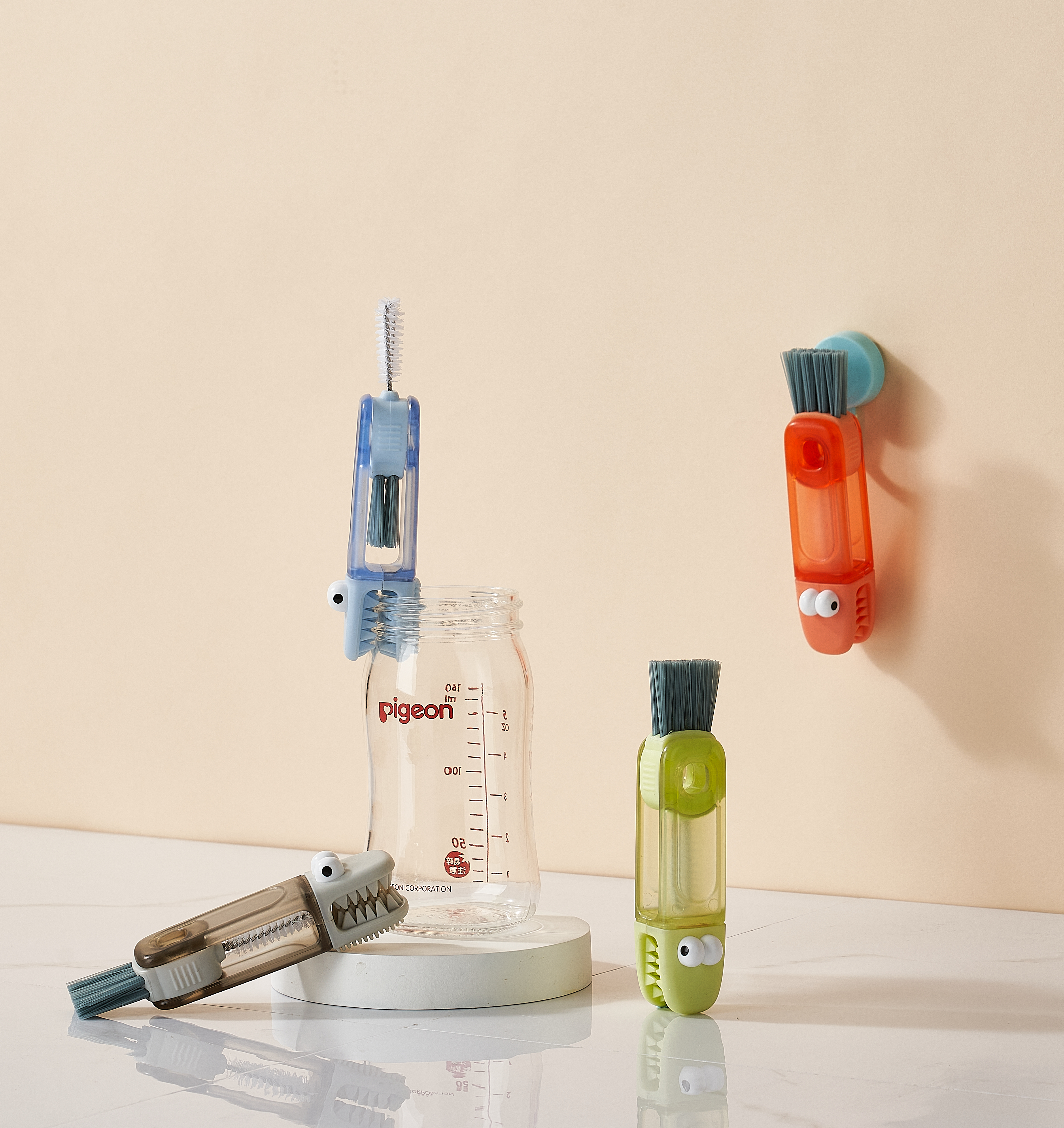 clean，Cup lid brush，brush，Home Furnishing，kitchen，Cup brush，multi-function，