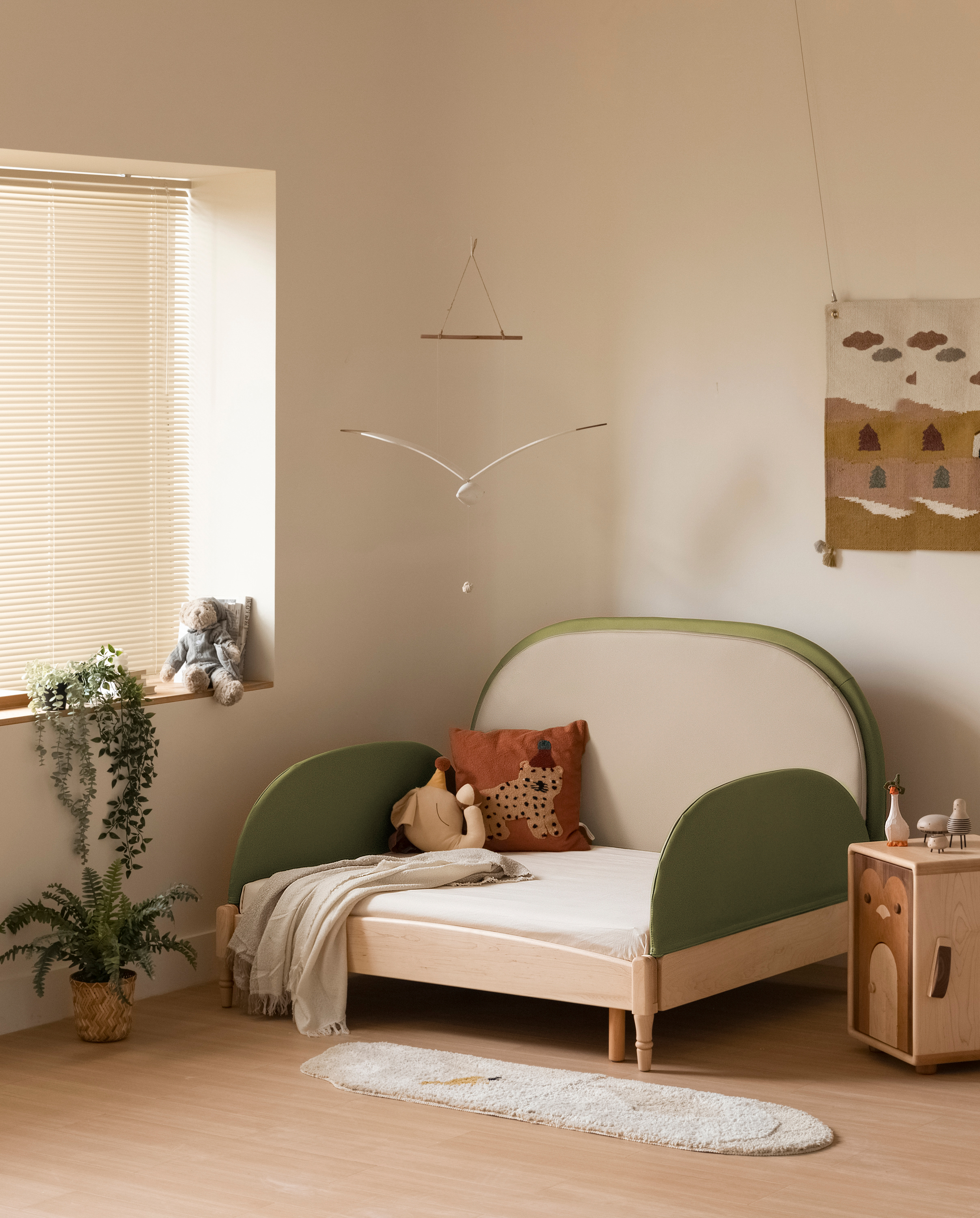 Children's furniture，furniture design ，Children bed，industrial design，product design，Solid wood furniture，Original design，