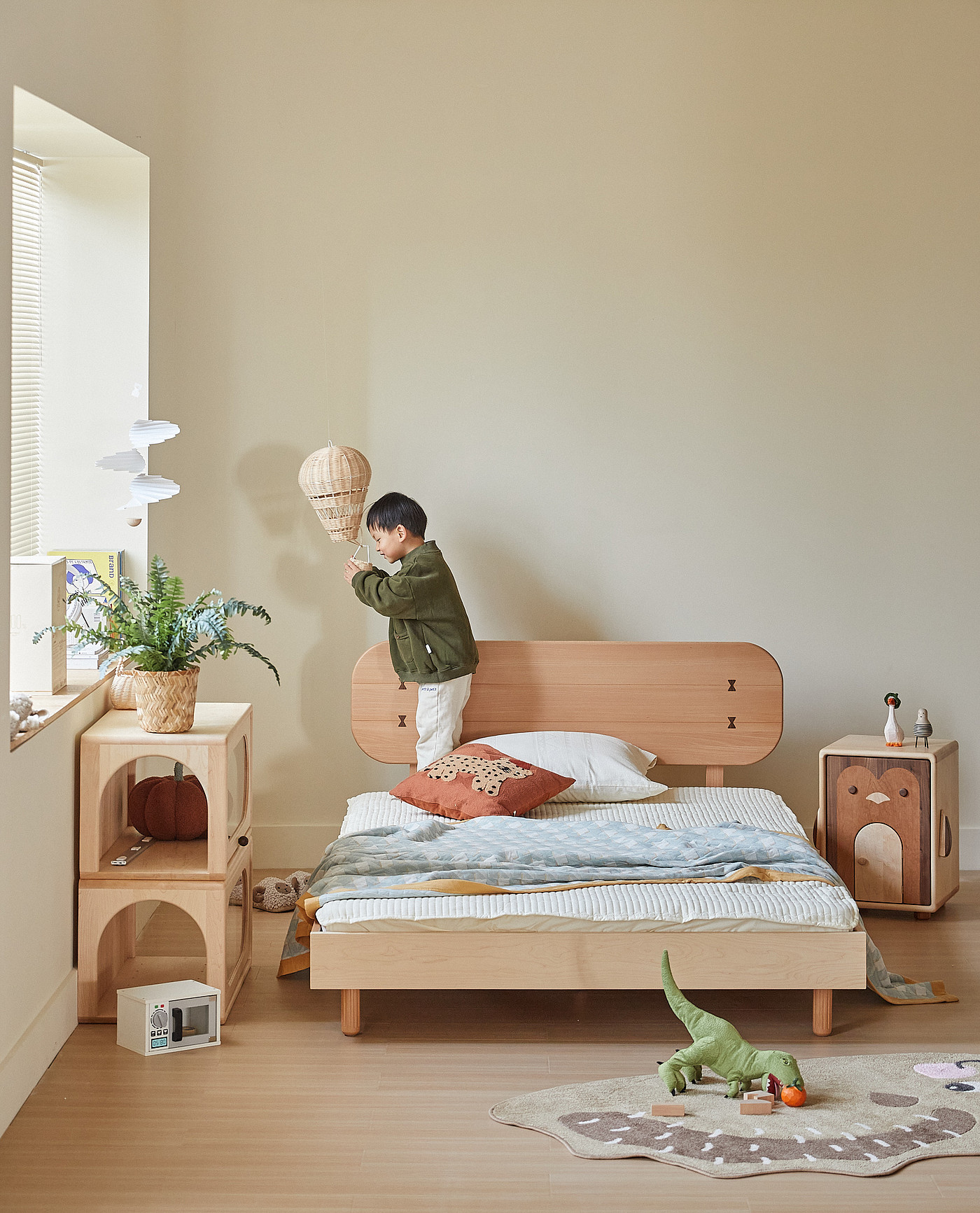 Children's furniture，furniture design ，Children bed，industrial design，product design，Solid wood furniture，Original design，