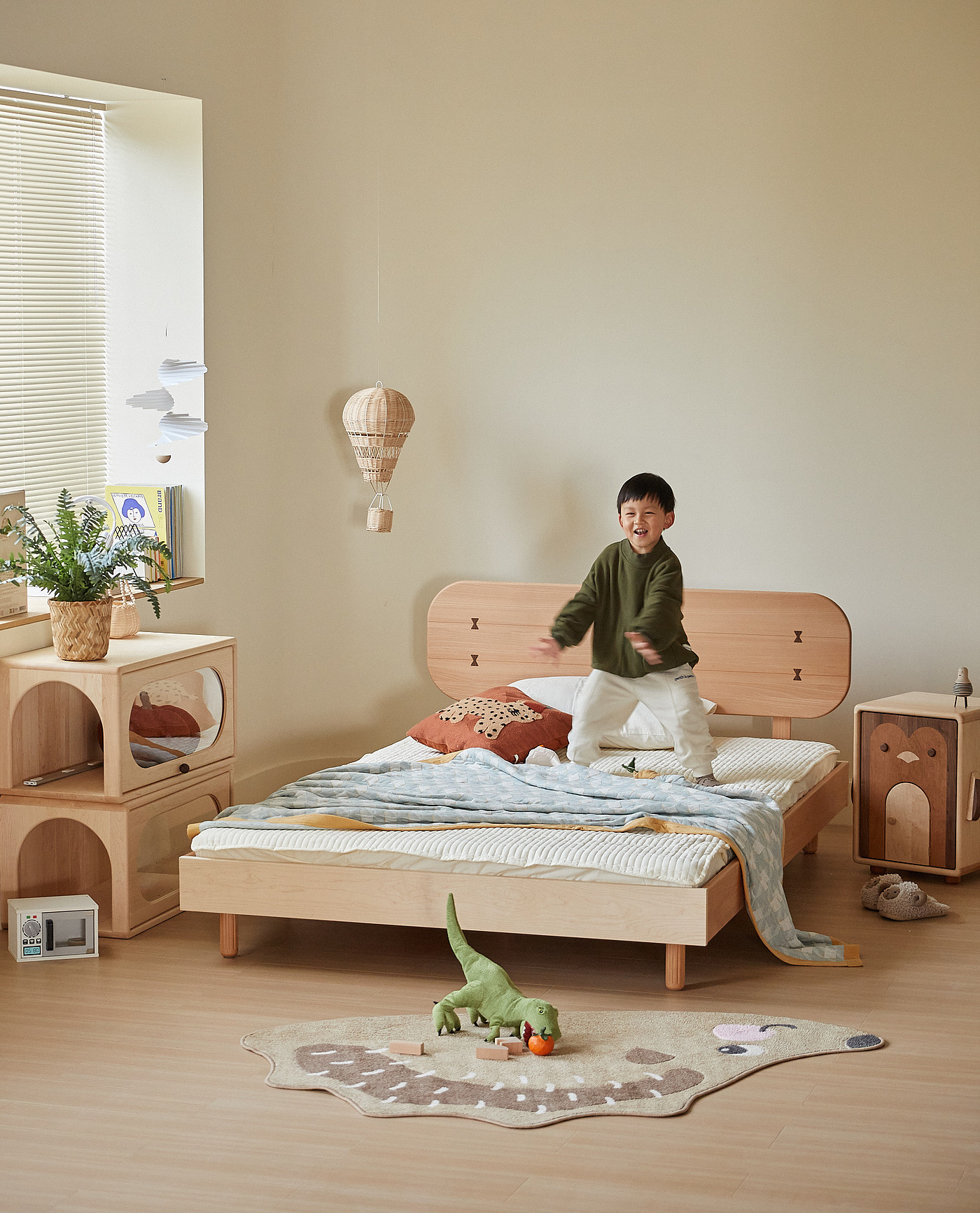 Children's furniture，furniture design ，Children bed，industrial design，product design，Solid wood furniture，Original design，