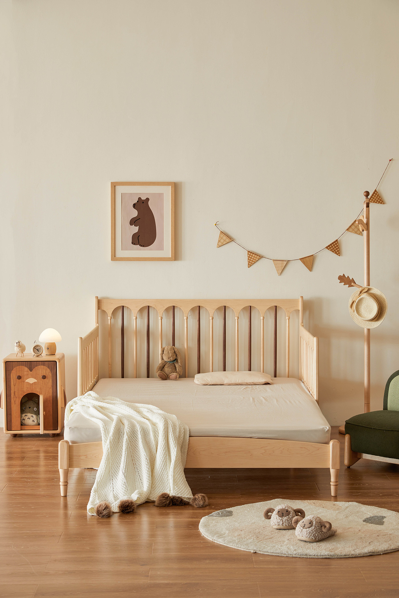 Children's furniture，furniture design ，Children bed，industrial design，product design，Solid wood furniture，Original design，