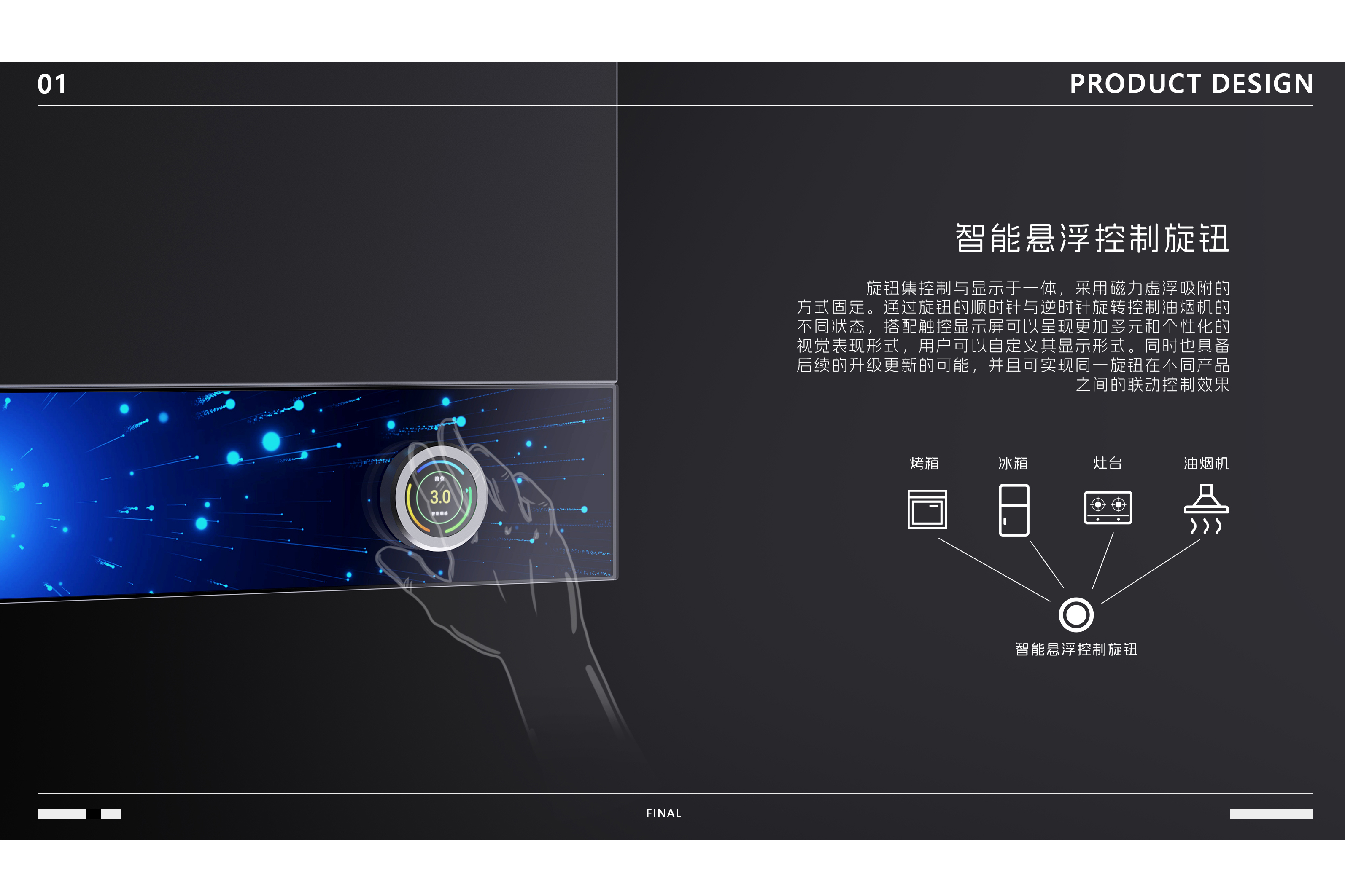 interactive，Experience design，Home Furnishing，household electrical appliances，Lampblack machine，Kitchen electric products，