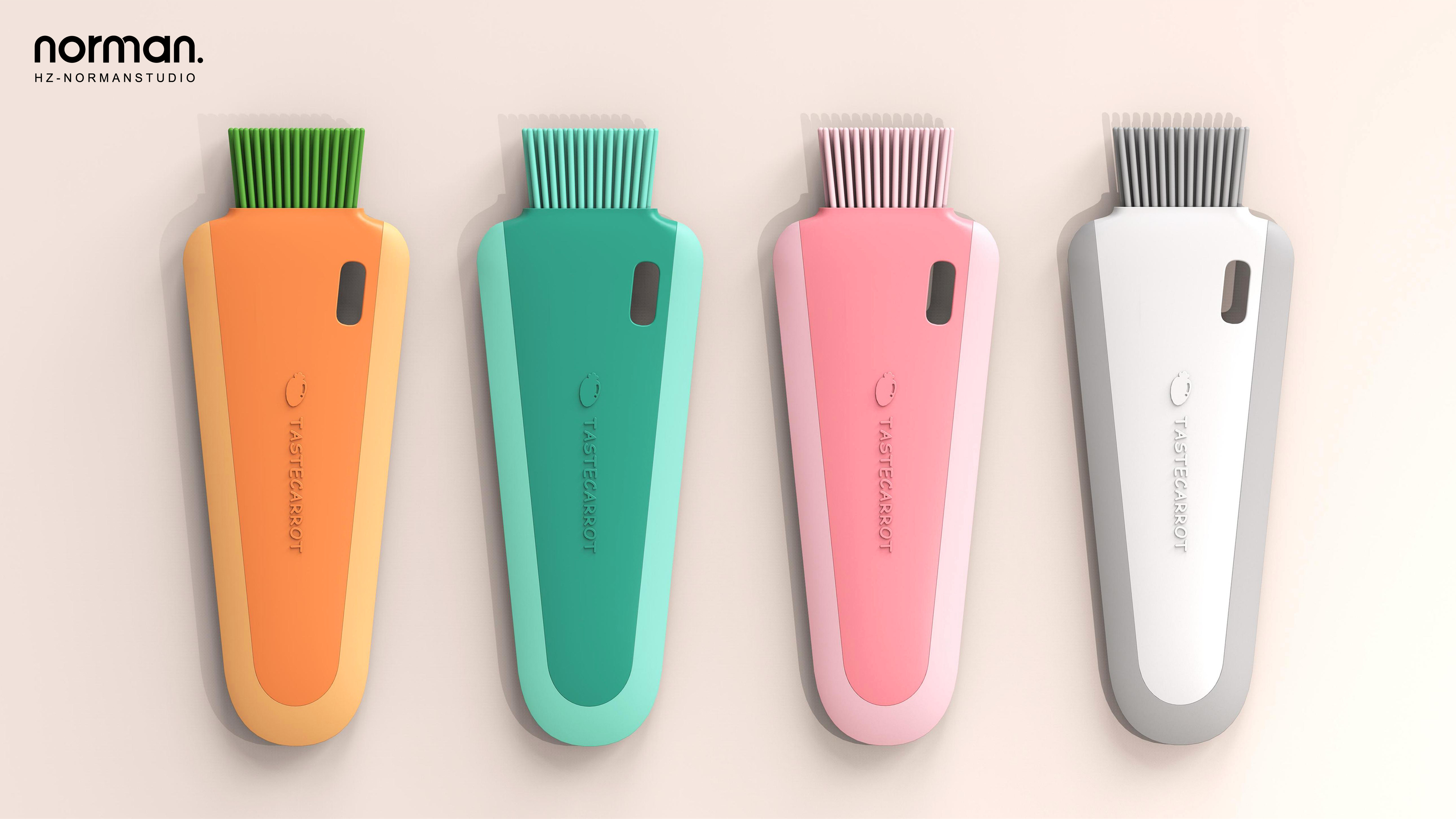 Wiper，Cleaning brush，Carrot，