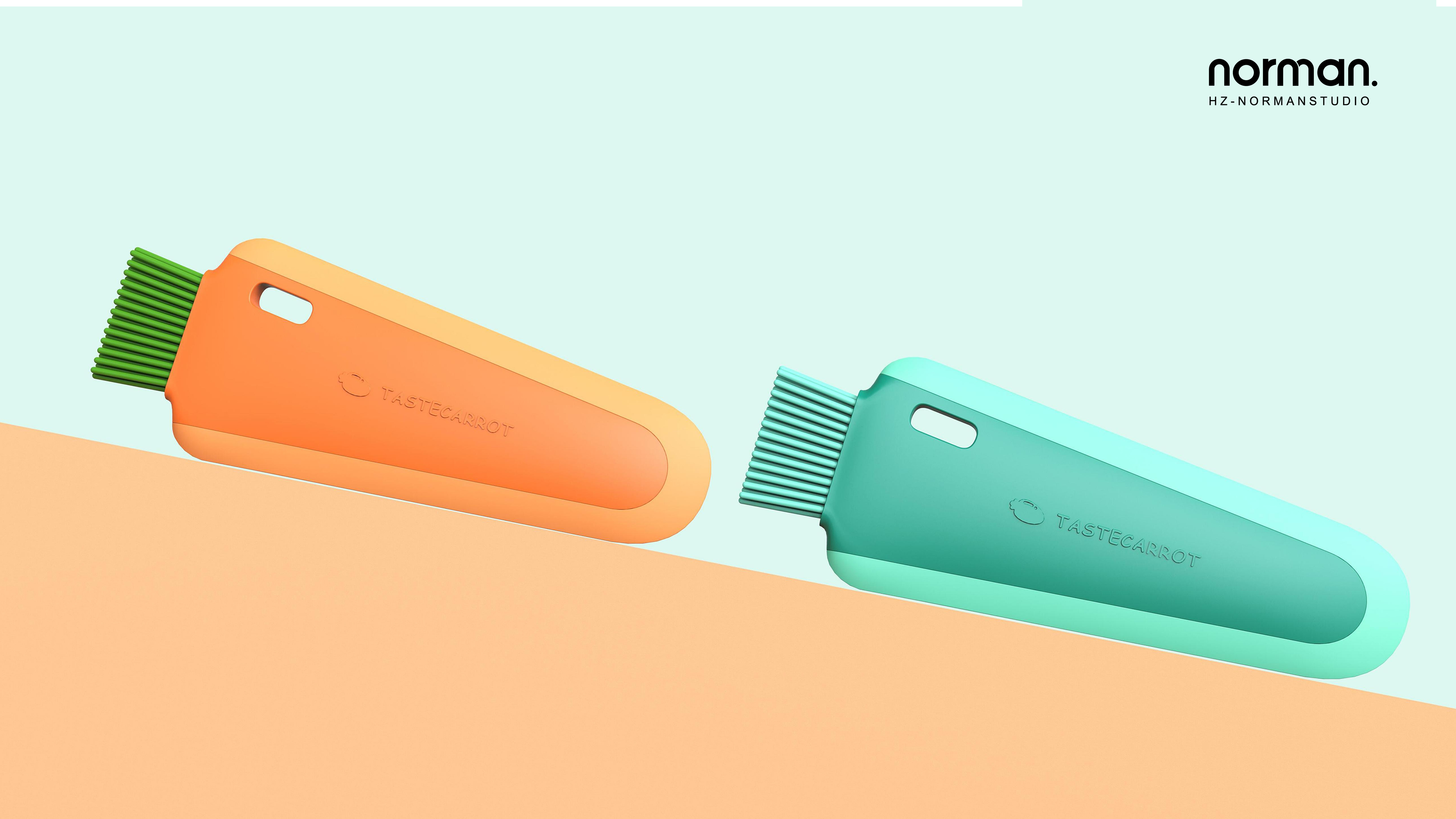 Wiper，Cleaning brush，Carrot，