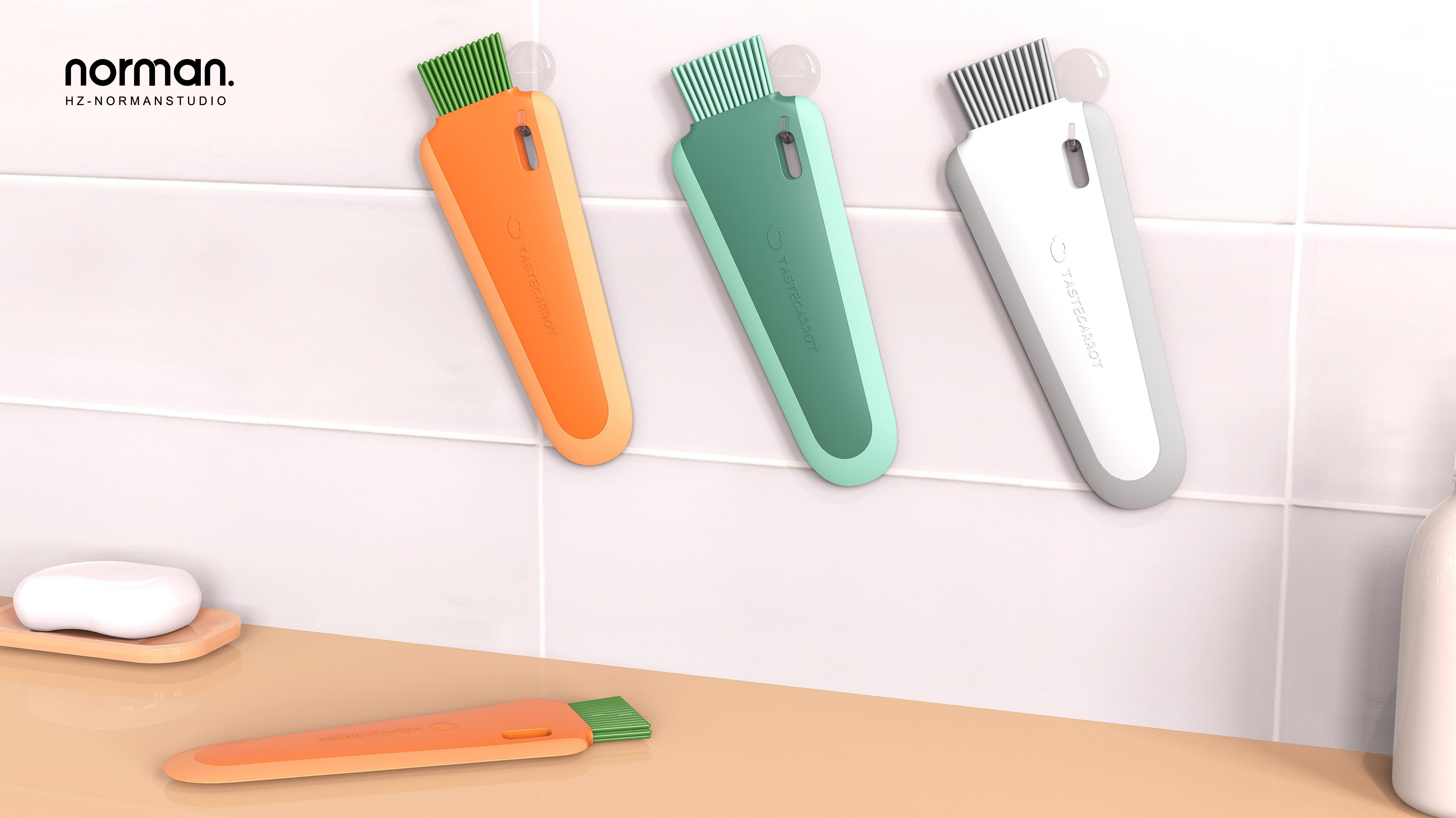 Wiper，Cleaning brush，Carrot，