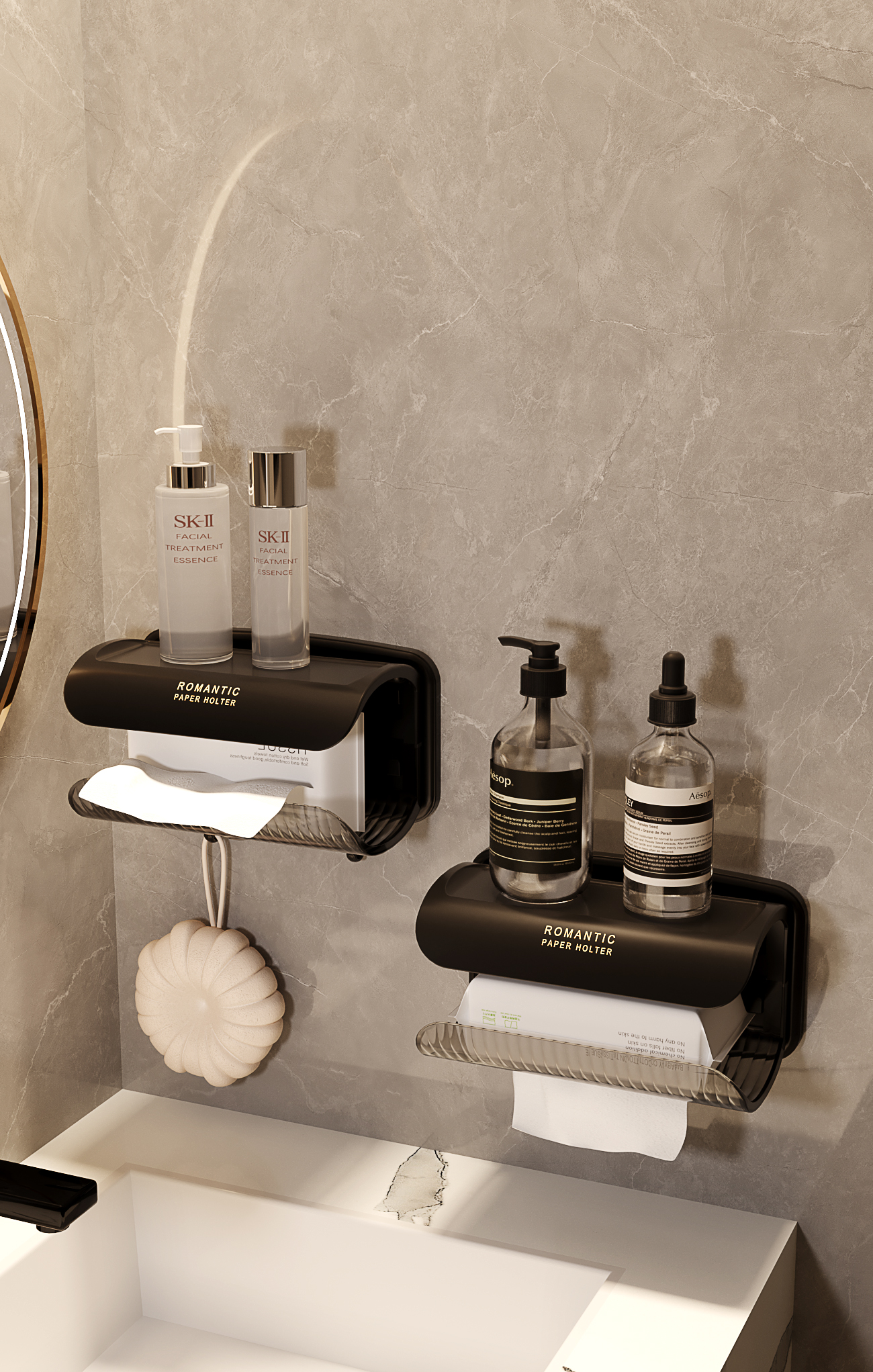 Tissue box，Hanging wall，industrial design，