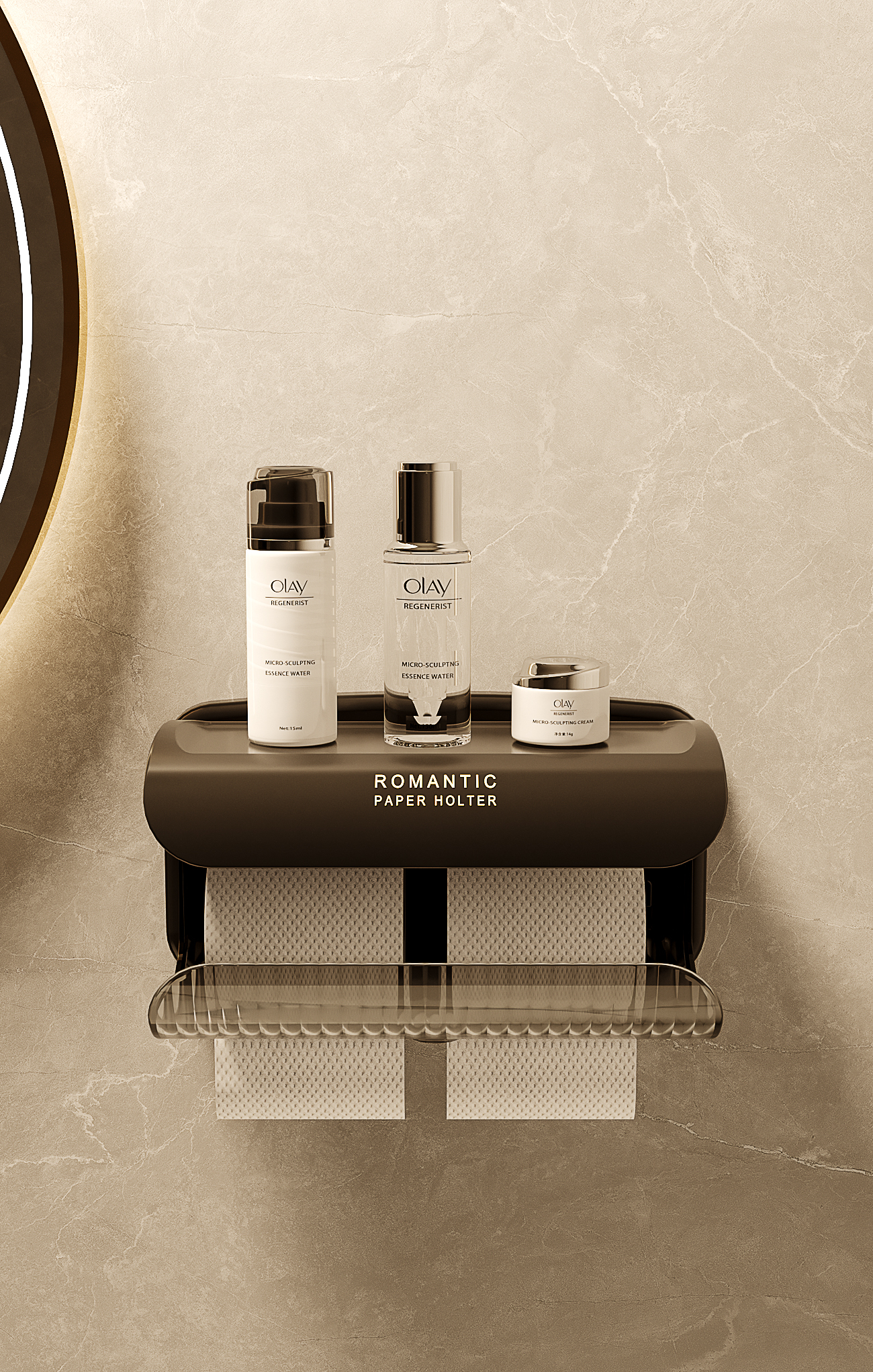 Tissue box，Hanging wall，industrial design，