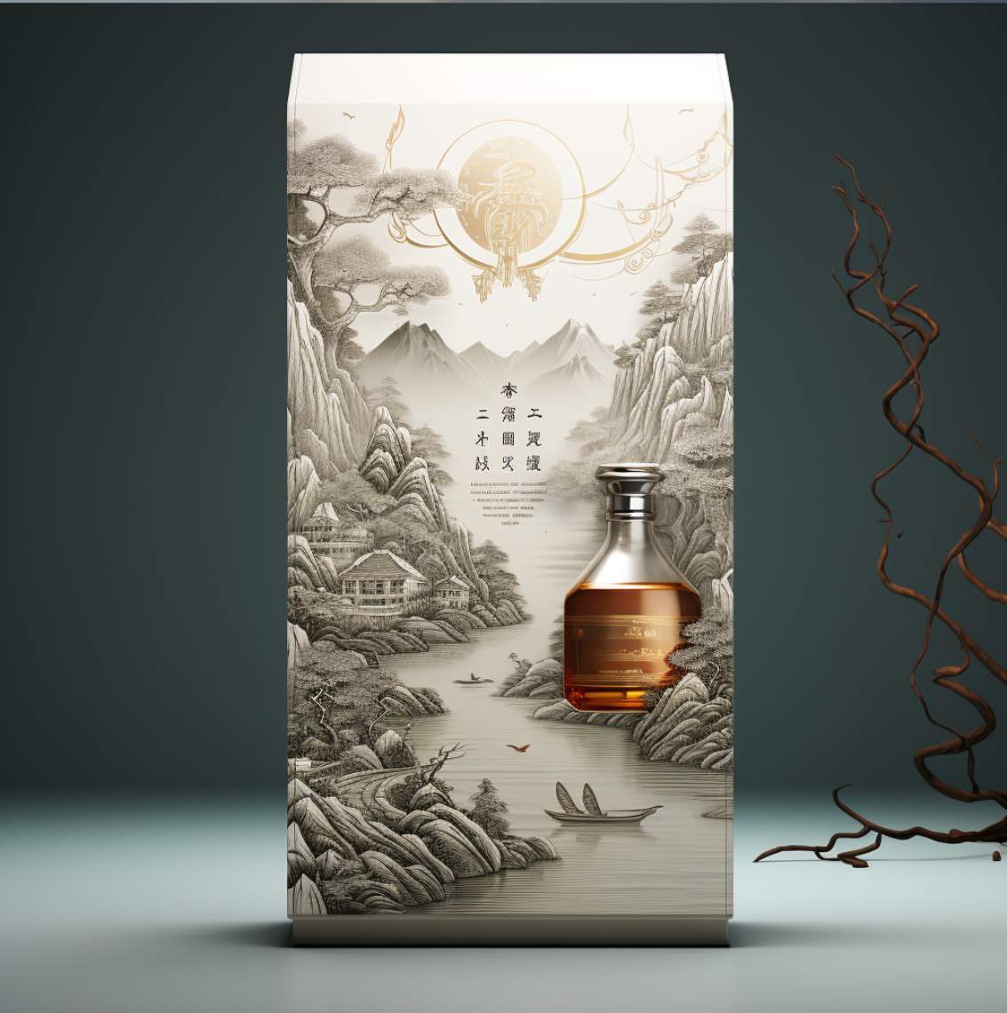 Packaging Design Liquor Packaging，