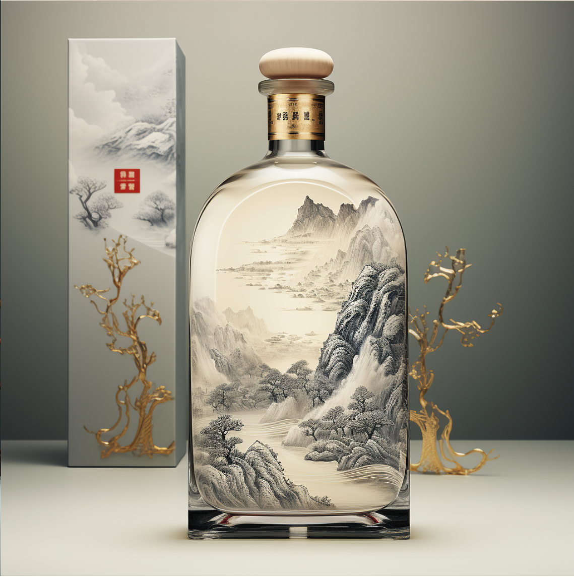 Packaging Design Liquor Packaging，