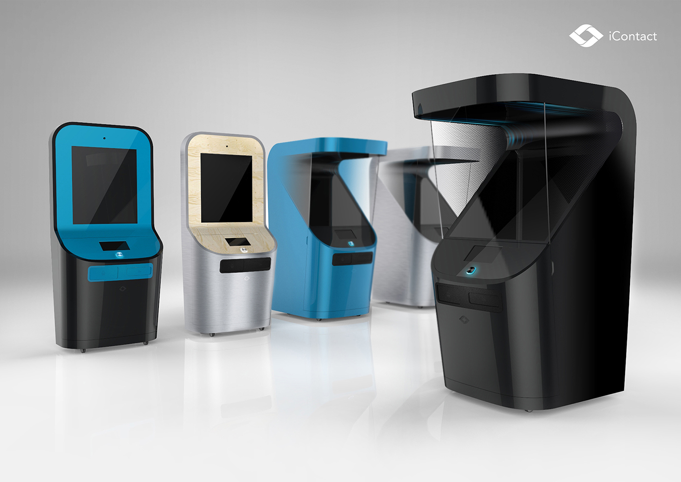 Communication service kiosk，ICONTACT，equipment，