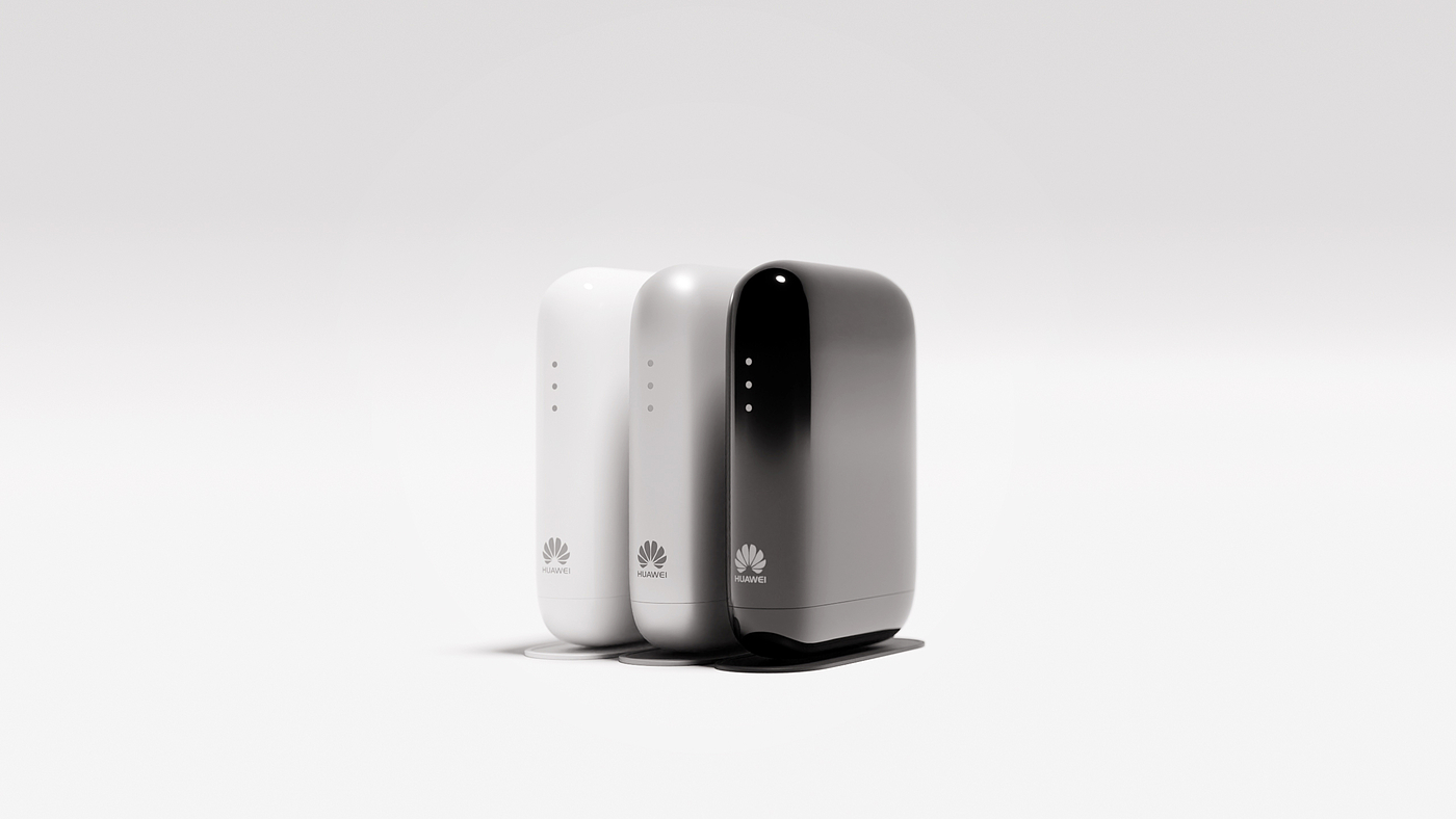 product design，Huawei，HUAWEI，Intelligent Gateway ，Minimalist，3c，Product Poster，packing，