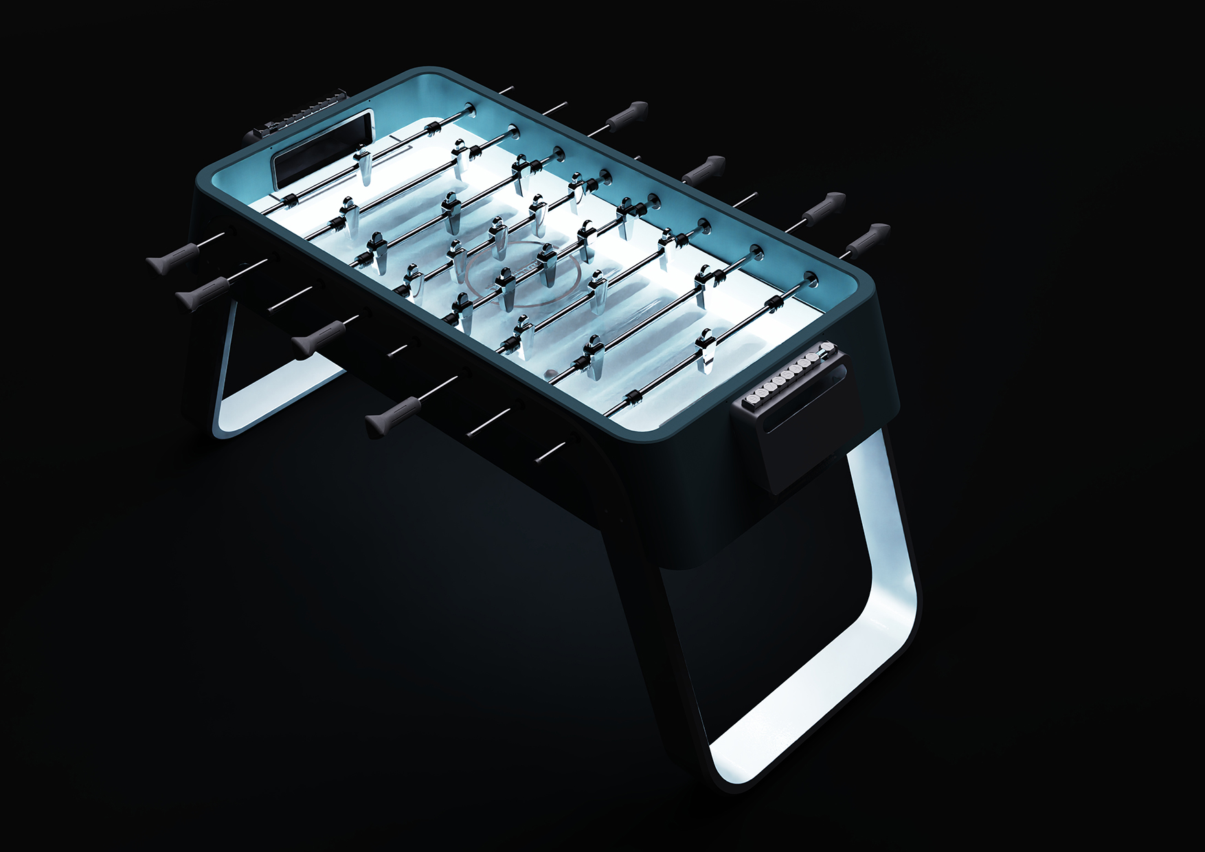 outdoor table football，