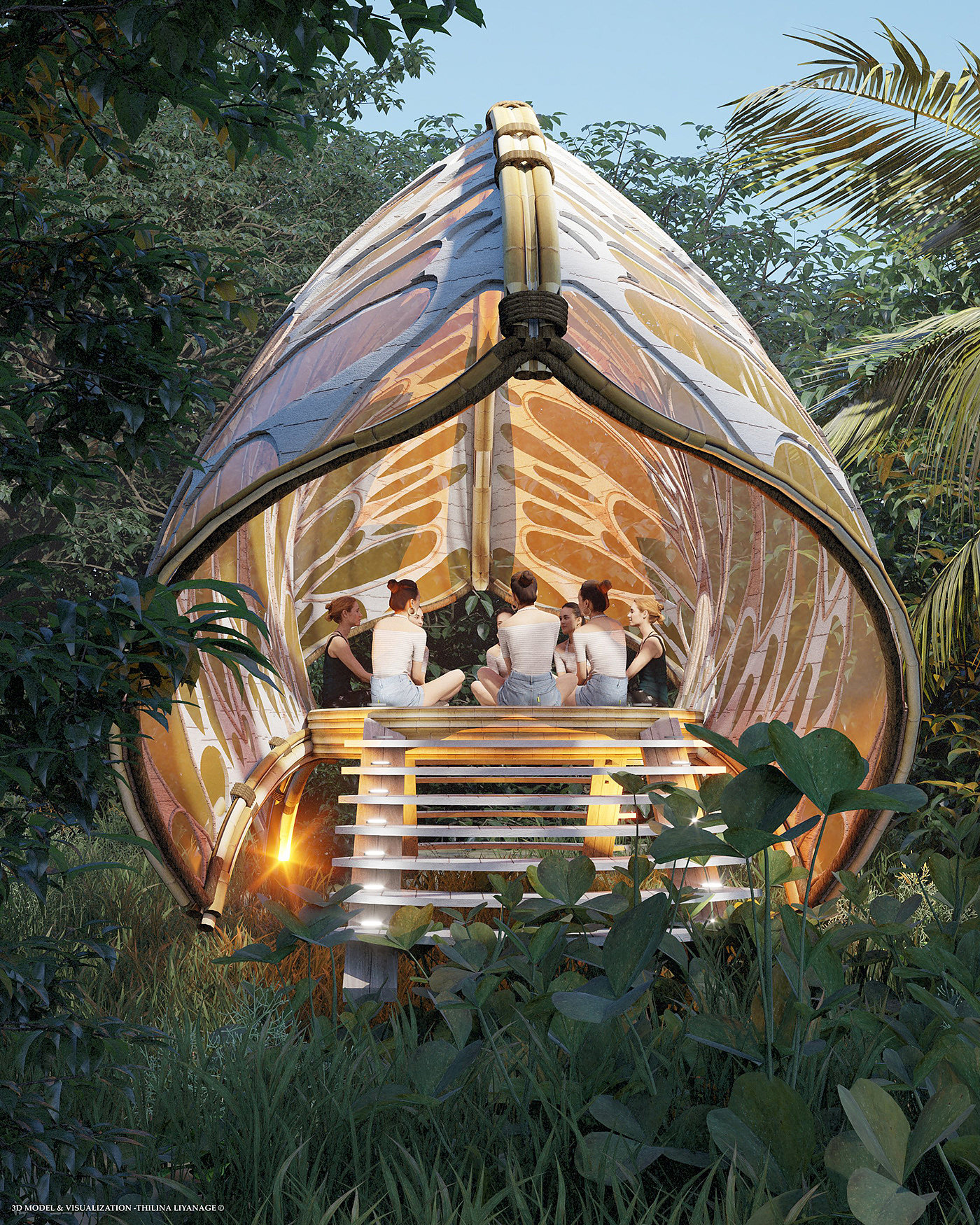 Meditation Cabin，