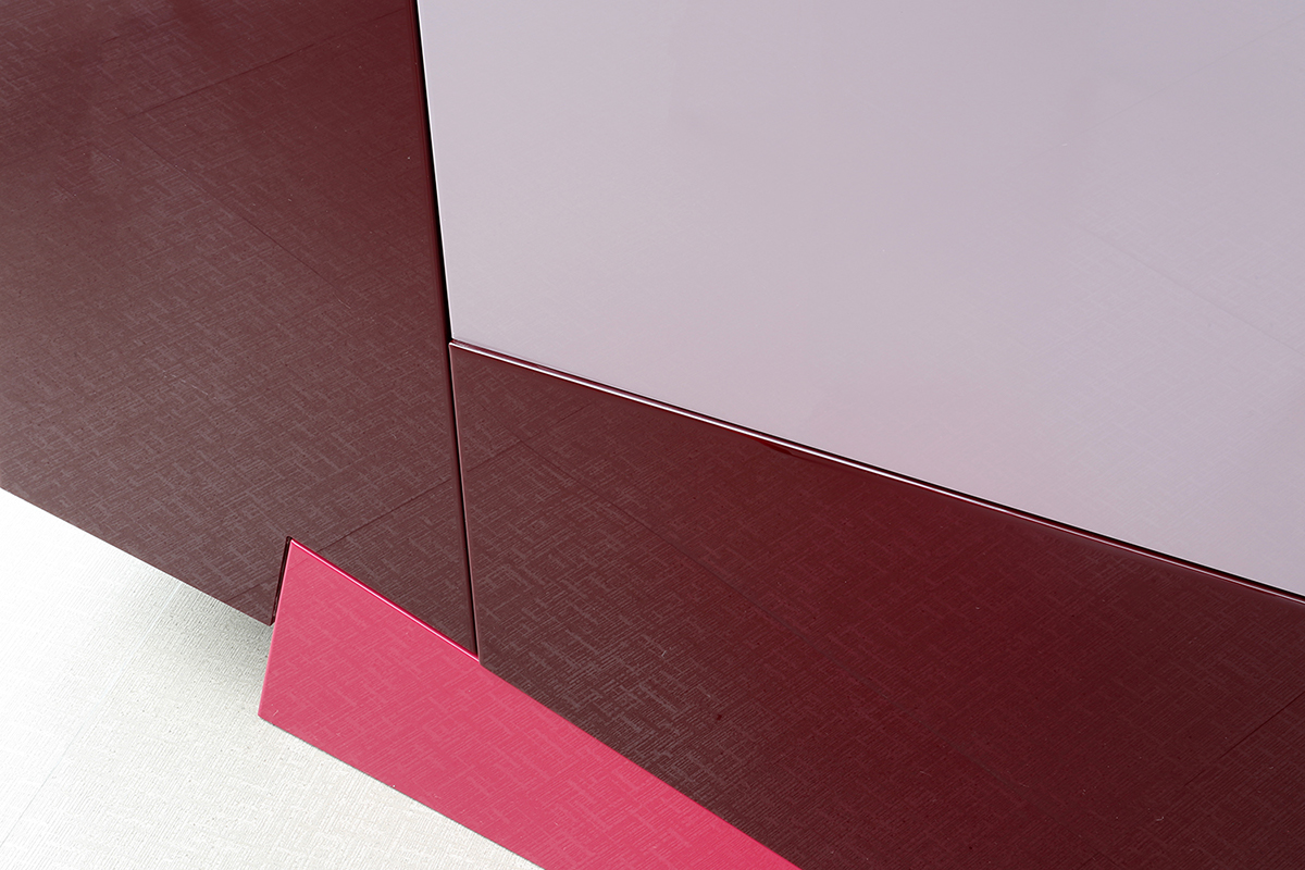 RocheBobois，oak，Glass，cupboard，