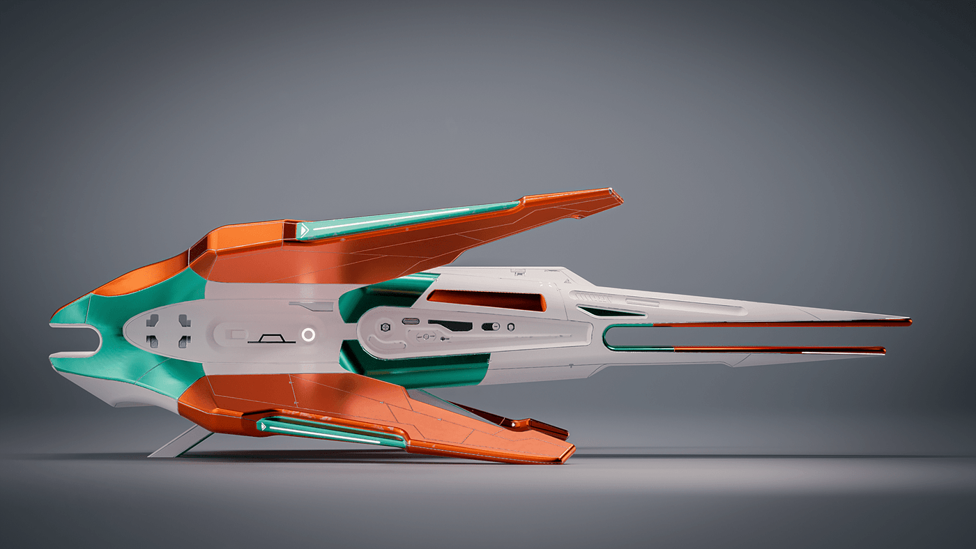 spacecraft，raven - 1，concept，future，