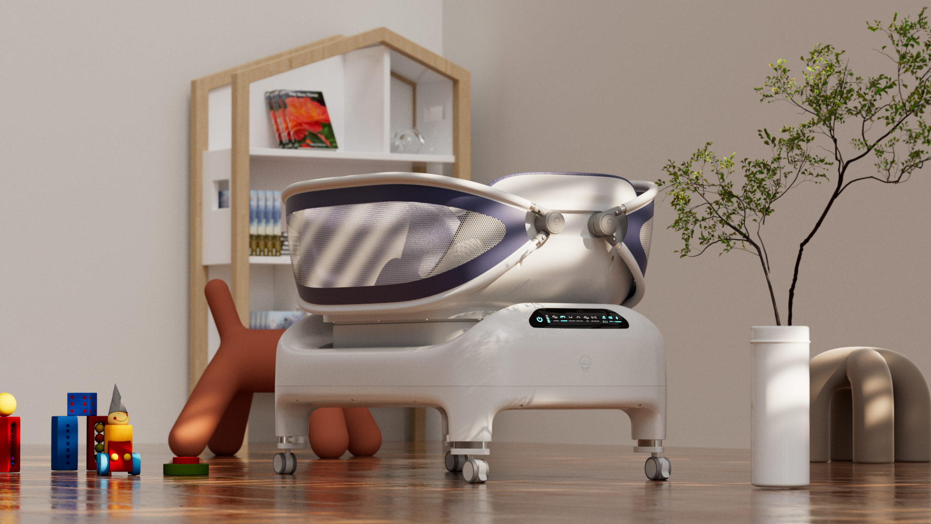 Shaking table，Maternal and infant products，Baby bed，product design，Structural R & D，Smart home，