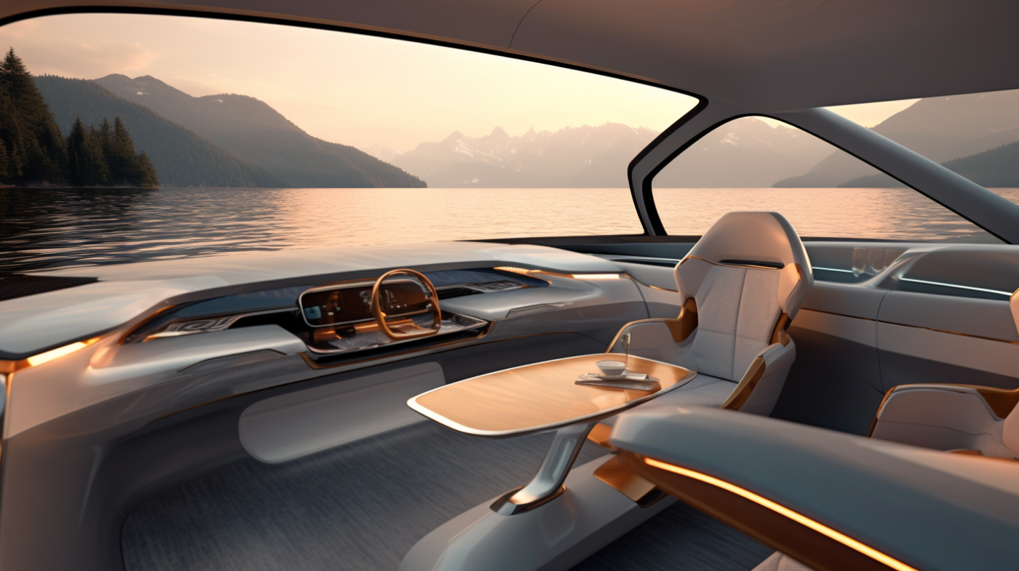 vehicle，Interior design，