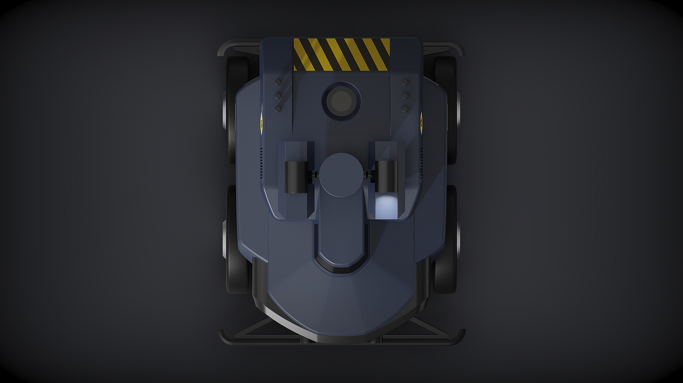 Explosion-proof robot，Appearance design，