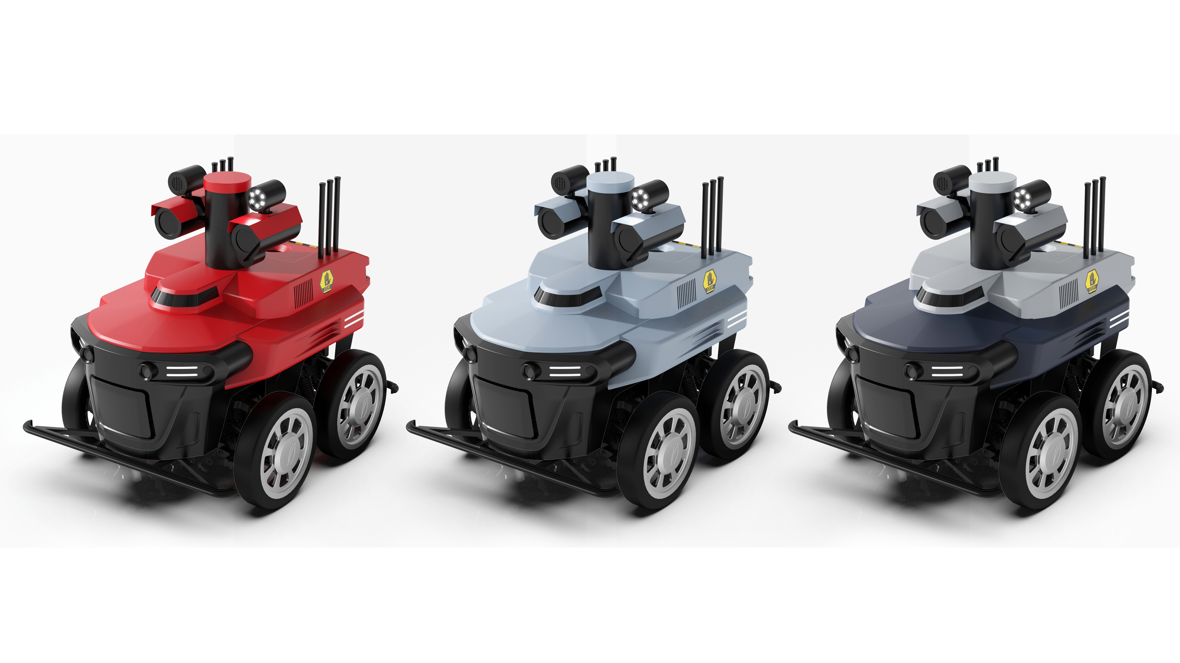 Explosion-proof robot，Appearance design，