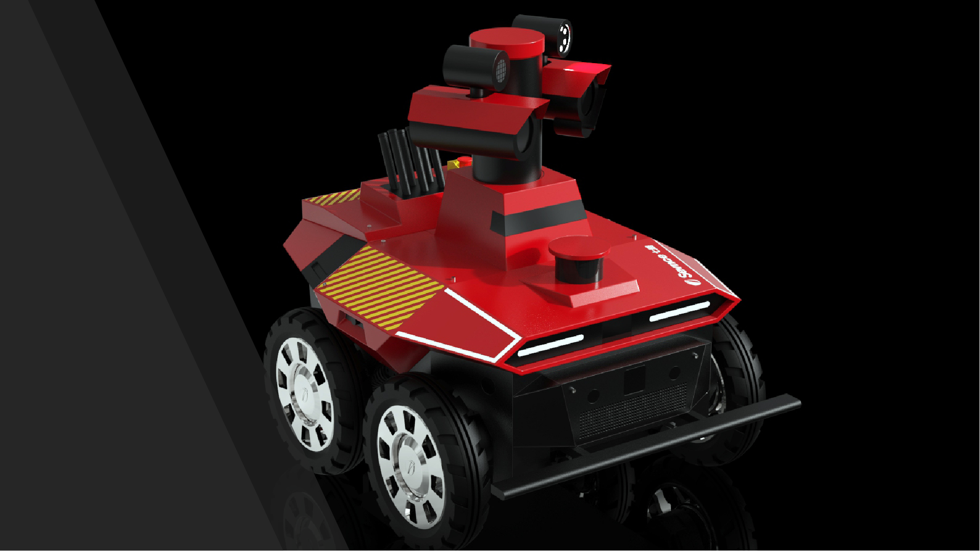 Explosion-proof robot，Appearance design，