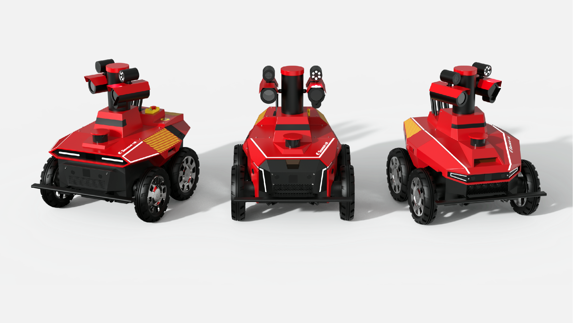 Explosion-proof robot，Appearance design，