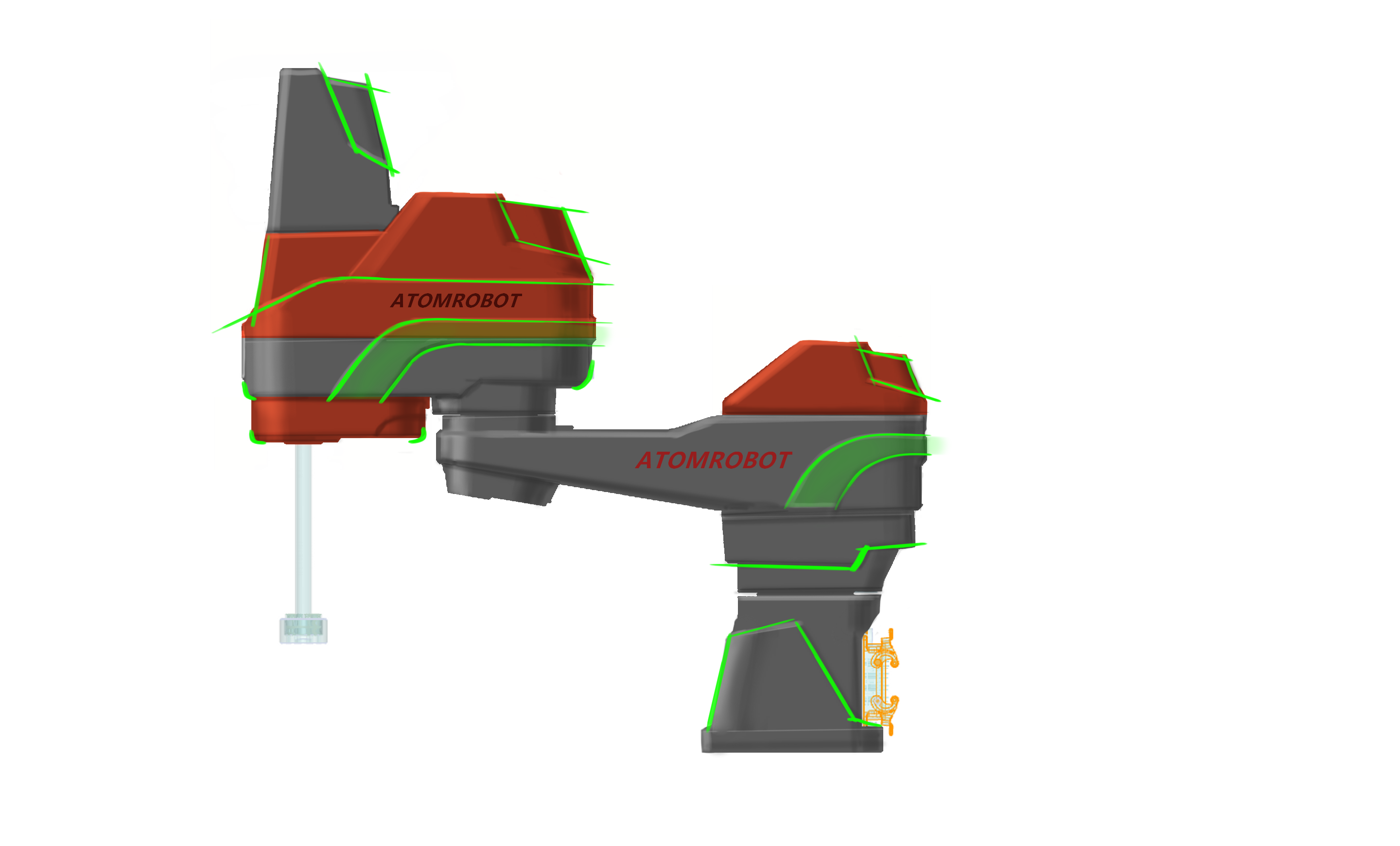 industrial design，product design，SCARA，Industrial robot，