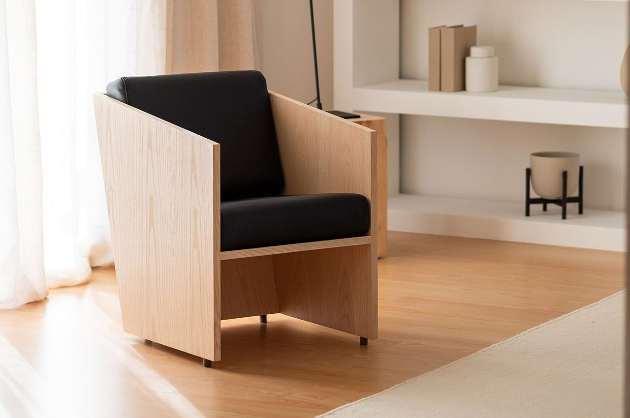 Plywood，chair，Alc ntara，Mor，