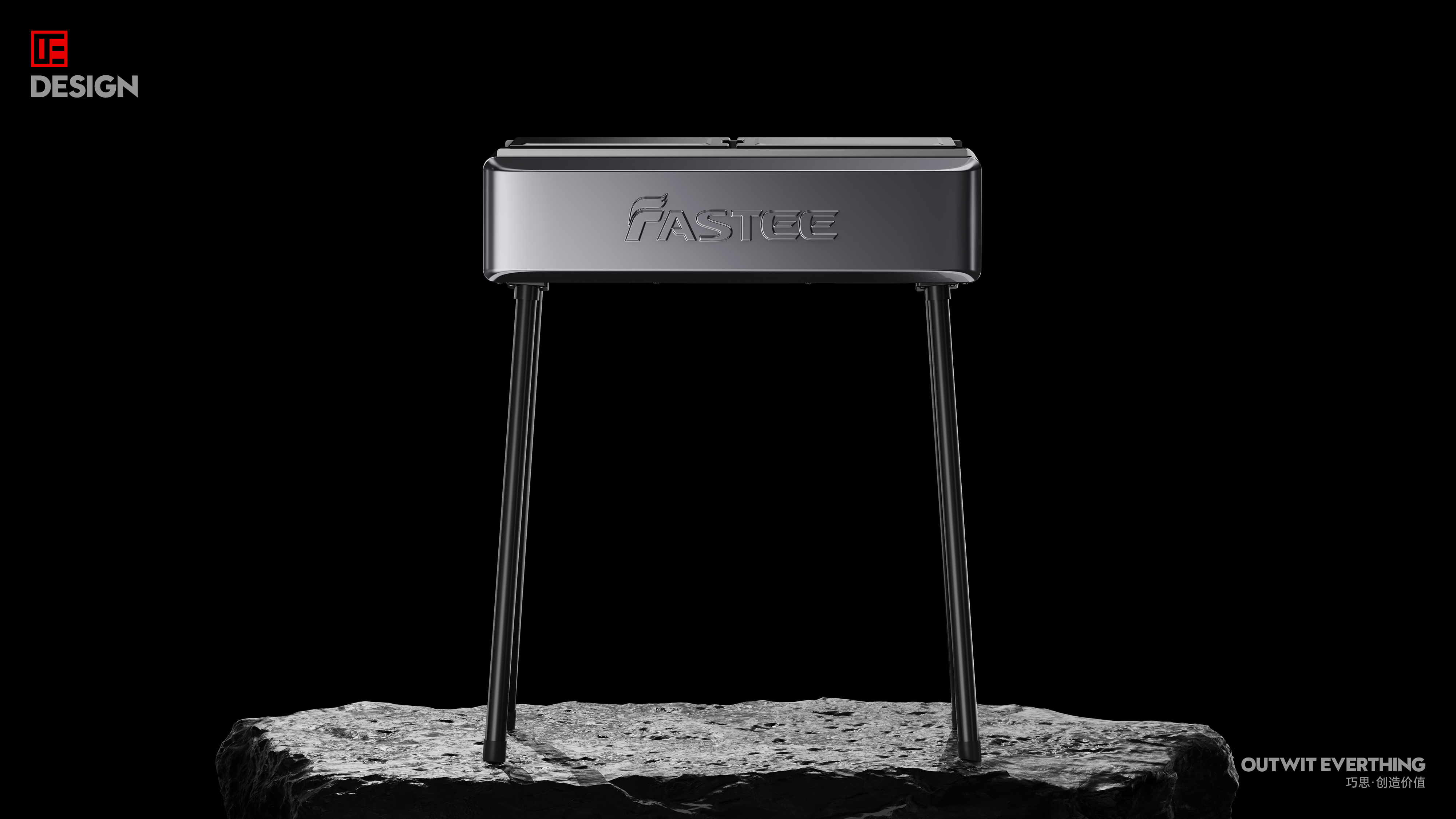 Outdoor Grill，Fasti，Macro wing design，Barbecue rack，outdoors，Product rendering，