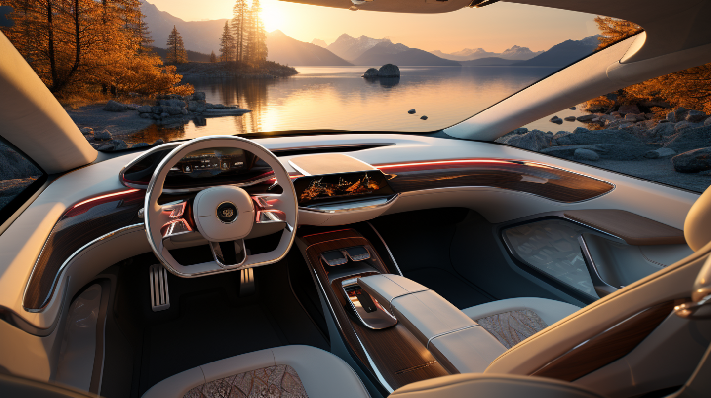 vehicle，Interior，Central control，