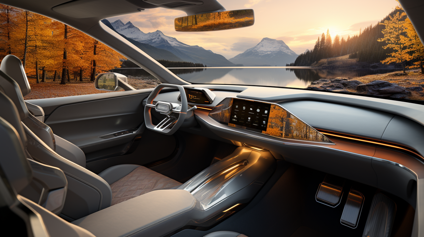 vehicle，Interior，Central control，